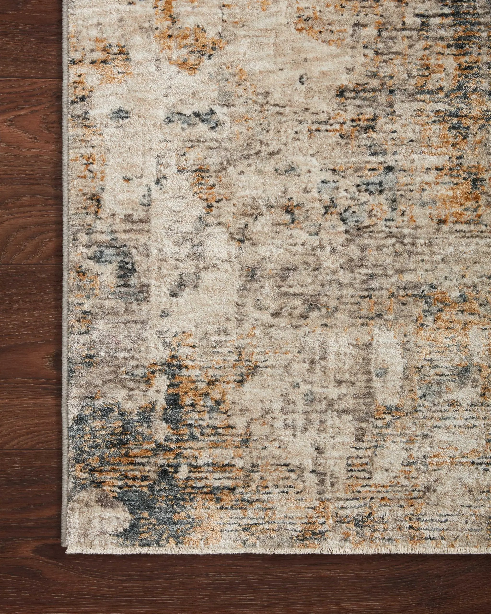Axel AXE-04 Ocean / Beige Area Rug by Loloi