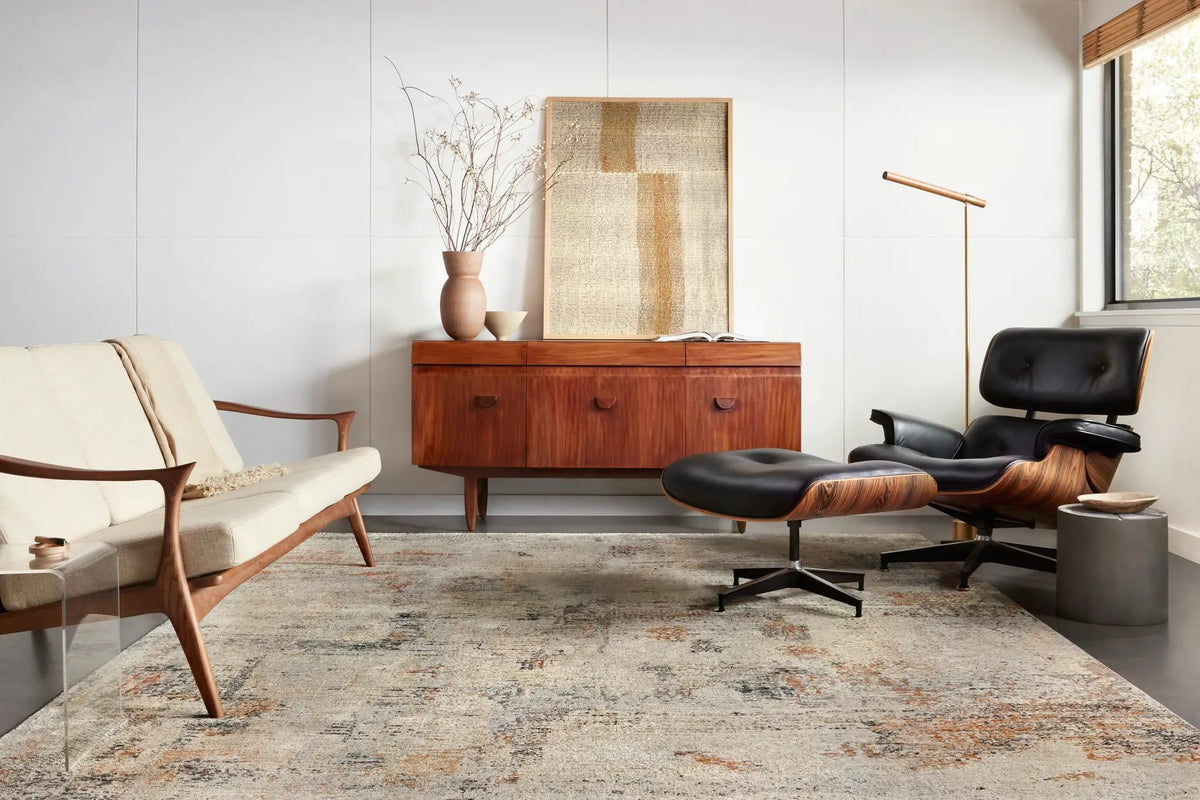 Axel AXE-06 Sand / Multi Area Rug by Loloi