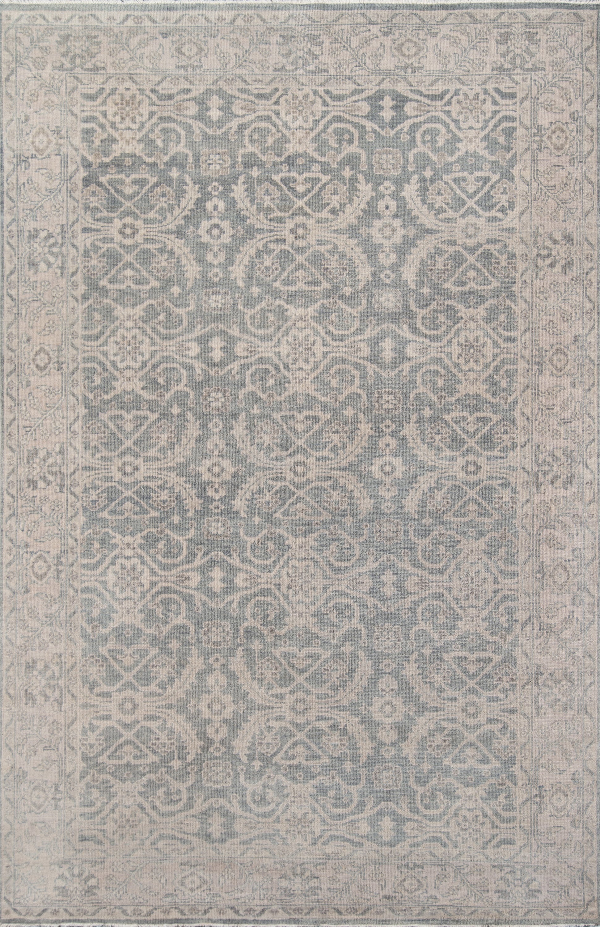 Momeni Banaras BNR-2 Sage Hand Knotted Area Rug