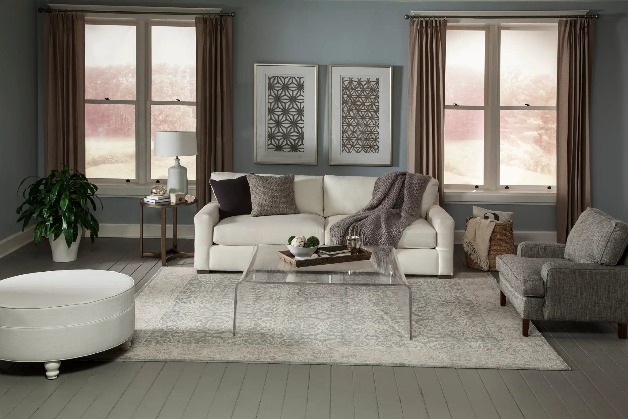 Banaras BNR-2 Sage Area Rug by Momeni