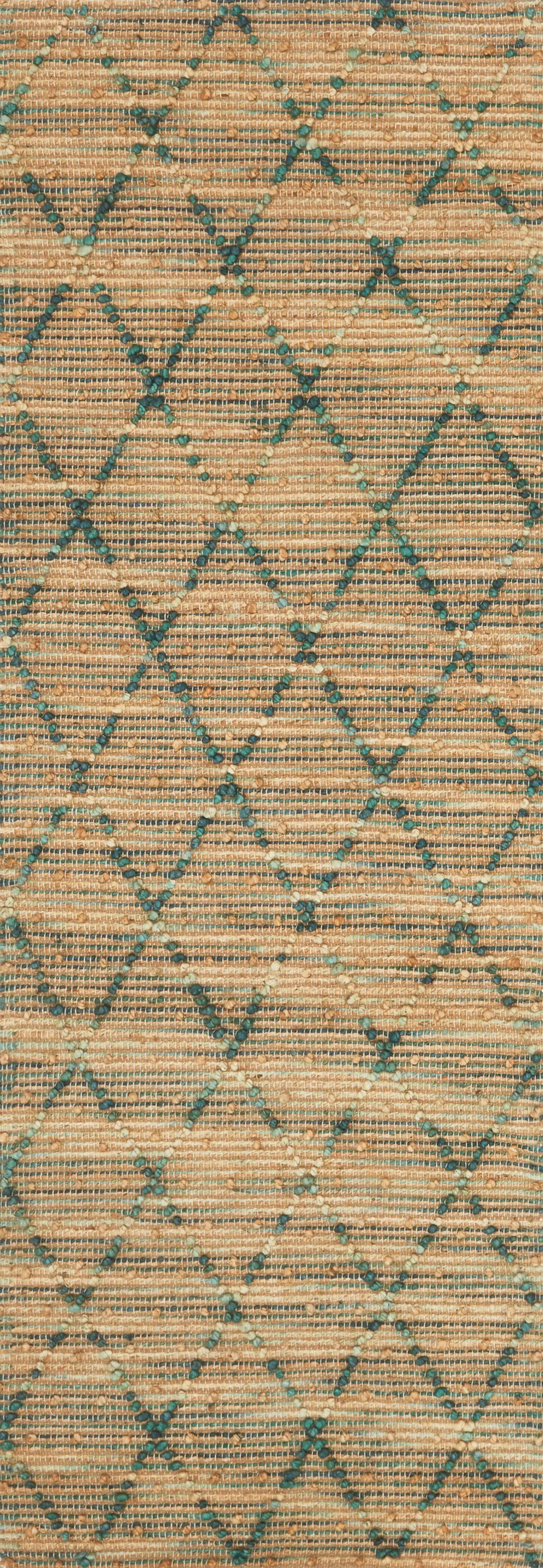 Beacon BU-03 Aqua Area Rug by Loloi