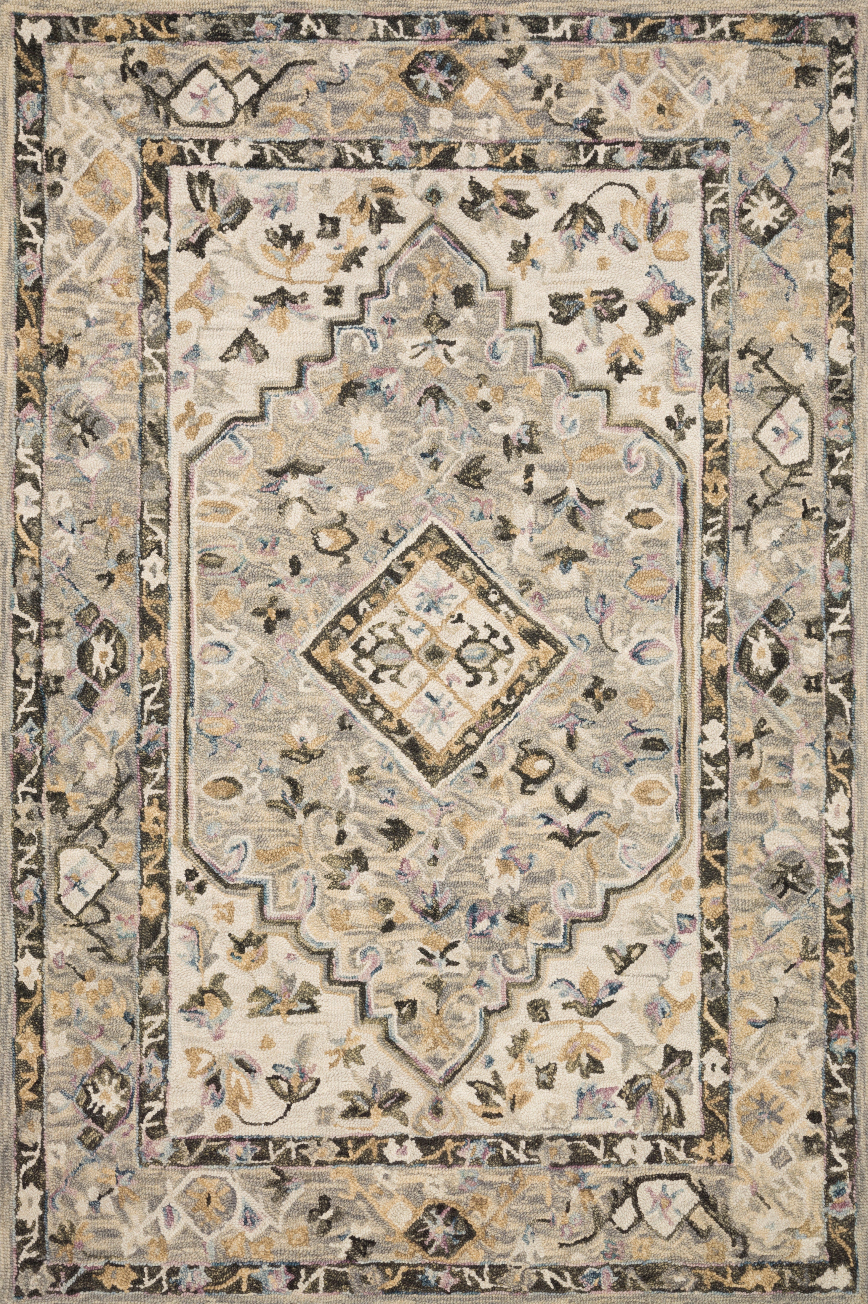 Loloi Beatty BEA-01 Grey / Ivory Area Rug