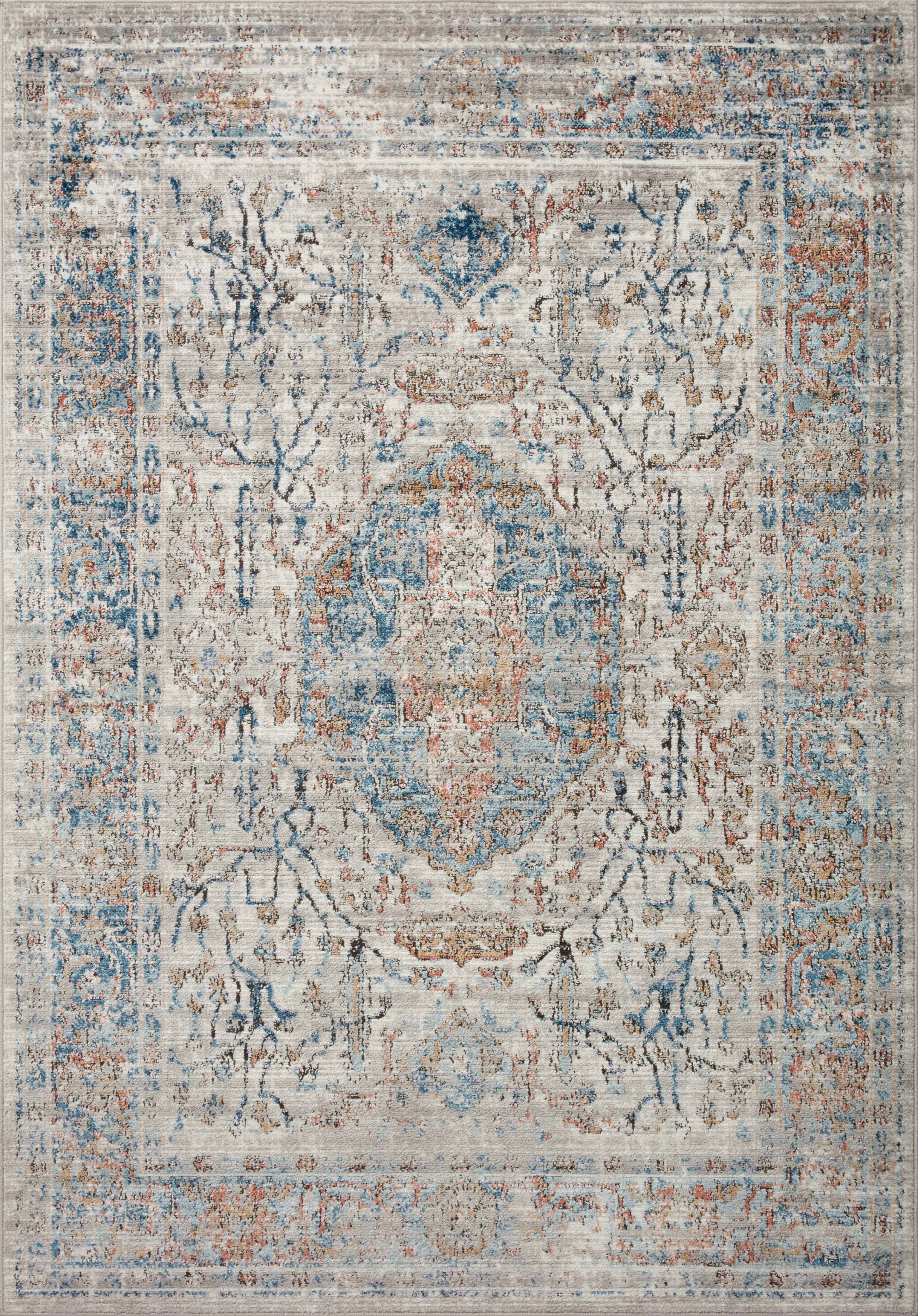 Loloi Bianca BIA-02 Stone / Multi Area Rug