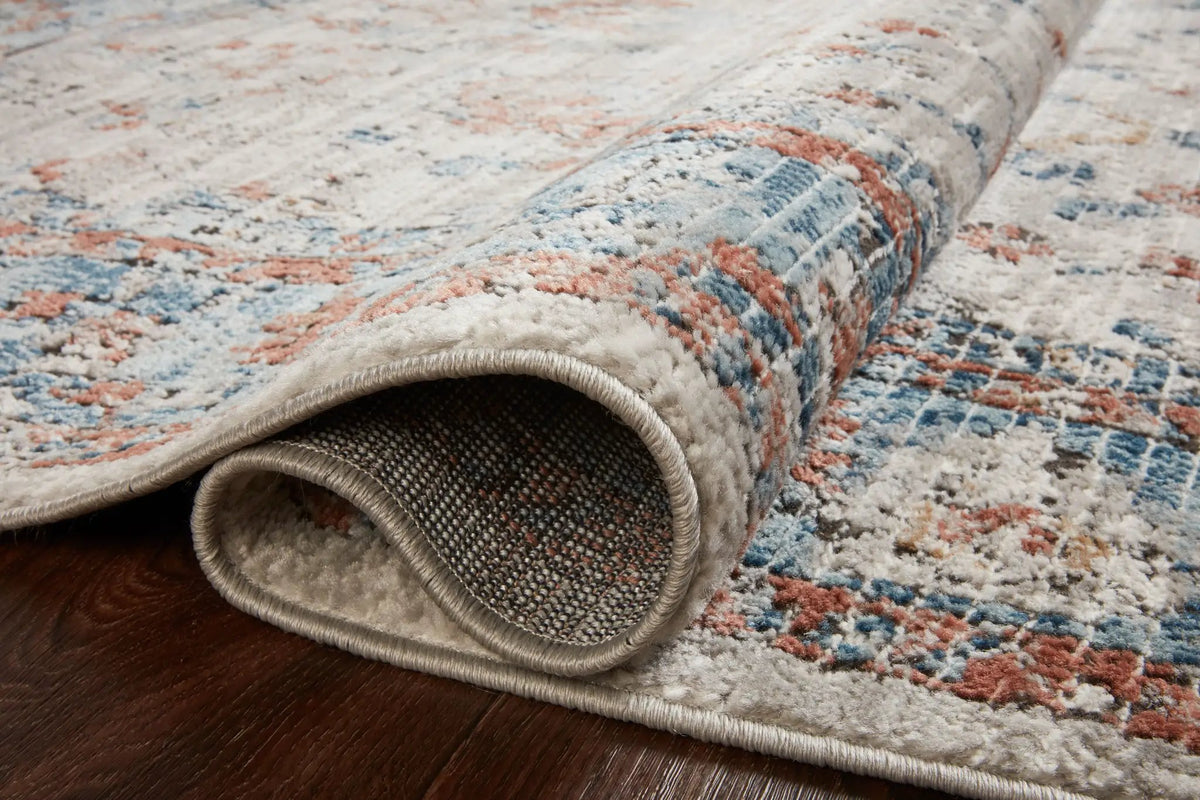 Bianca BIA-05 Dove / Multi Area Rug by Loloi
