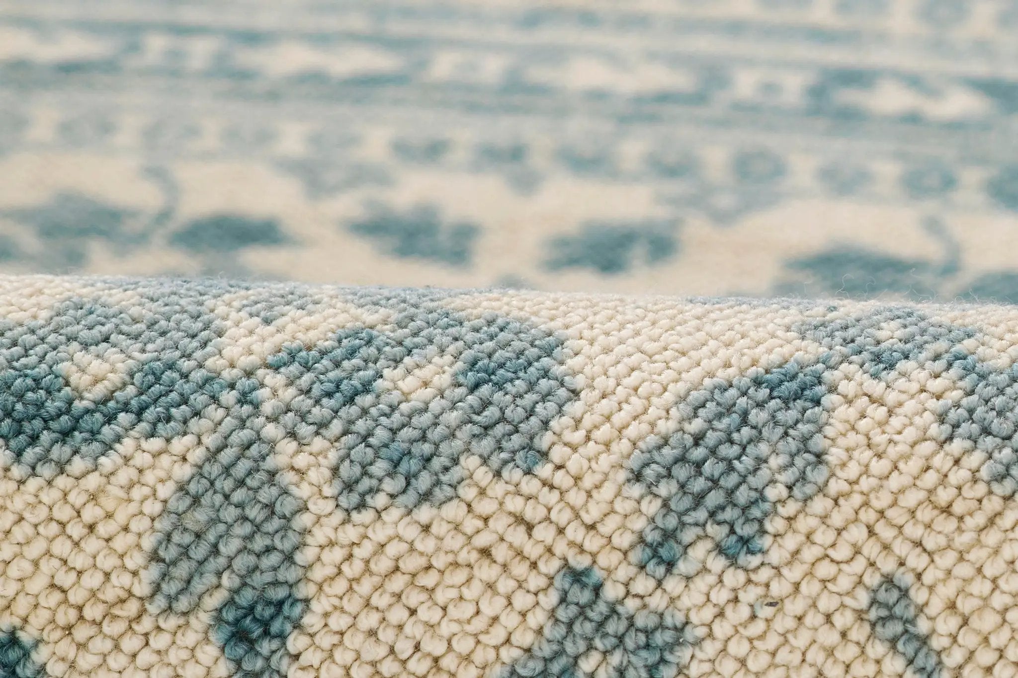 Bibury BIB-1 Blue Area Rug by Momeni