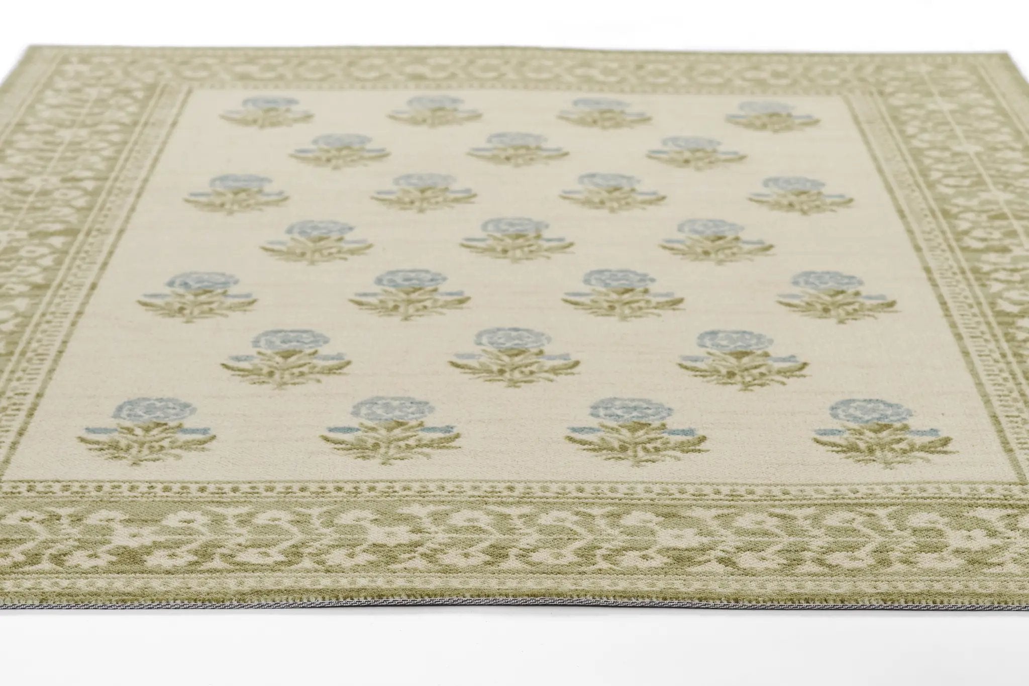Bibury BIB-4 Green Area Rug by Momeni