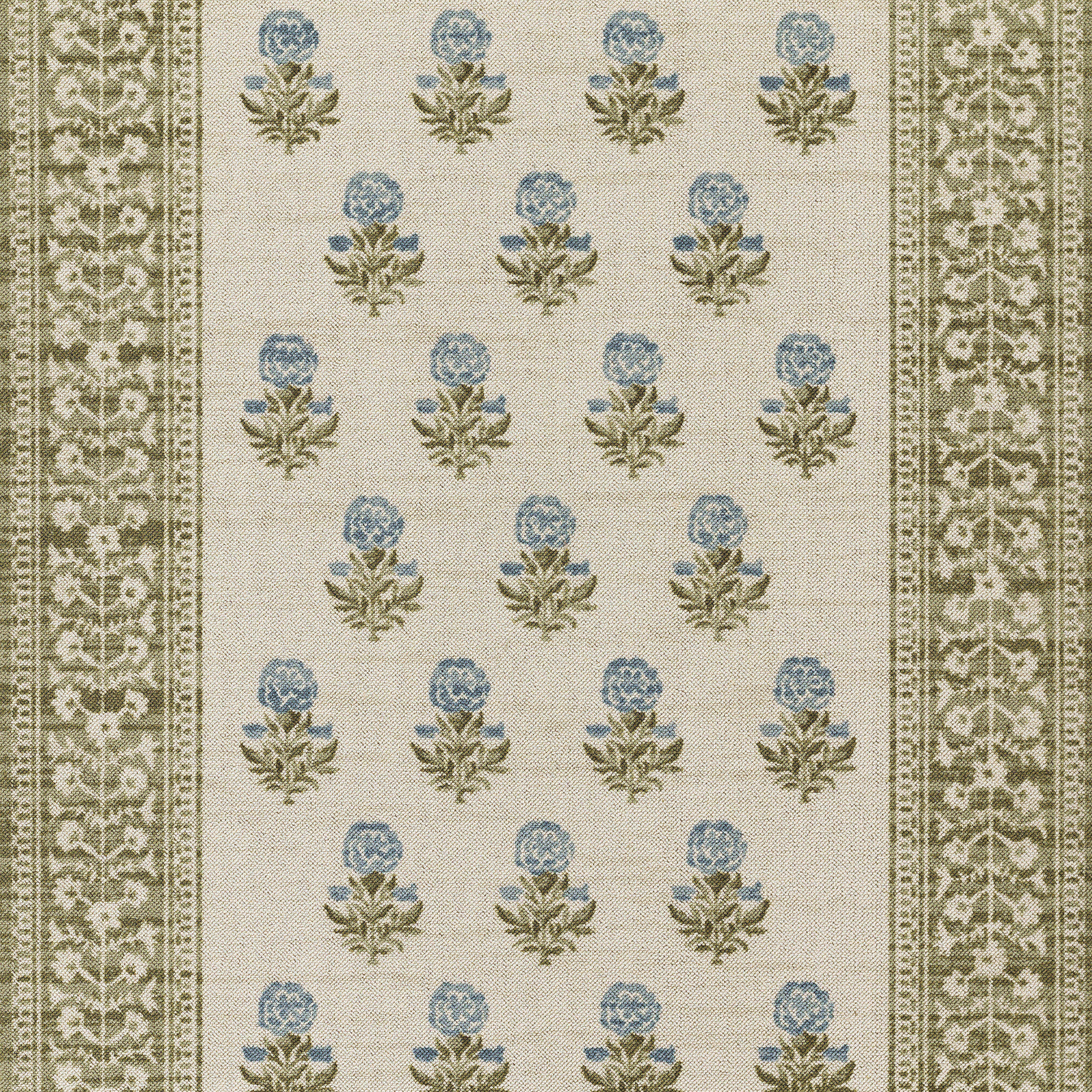 Momeni Bibury BIB-4 Green Area Rug