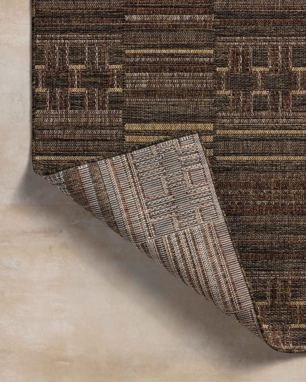 Birch BIR-01 Spice / Tobacco Area Rug by Loloi