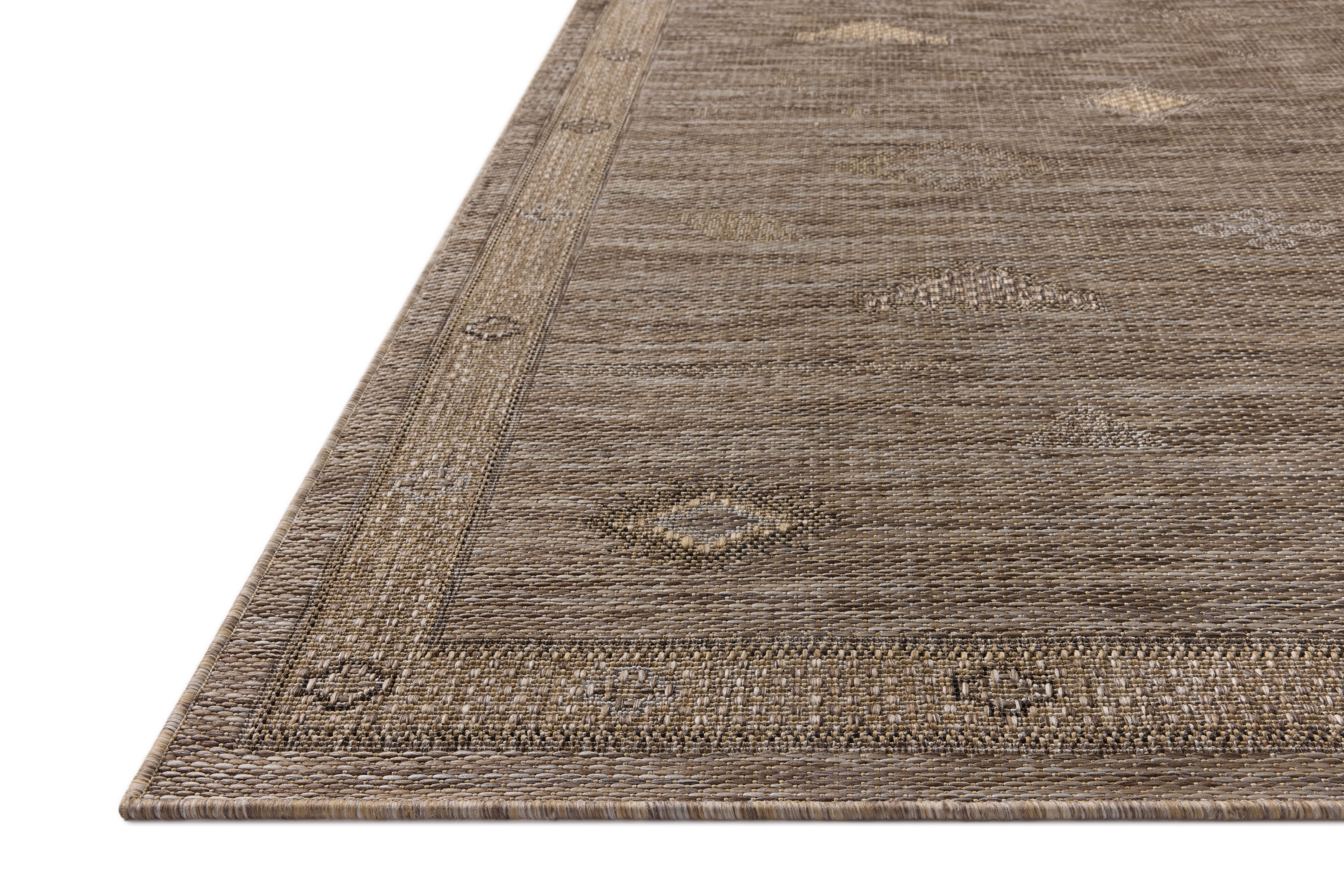 Finished in warm natural and sandy tones with contemporary and linear styling, the Birch BIR-03 Natural / Sand Area Rug is a power-loomed polypropylene area rug for modern living