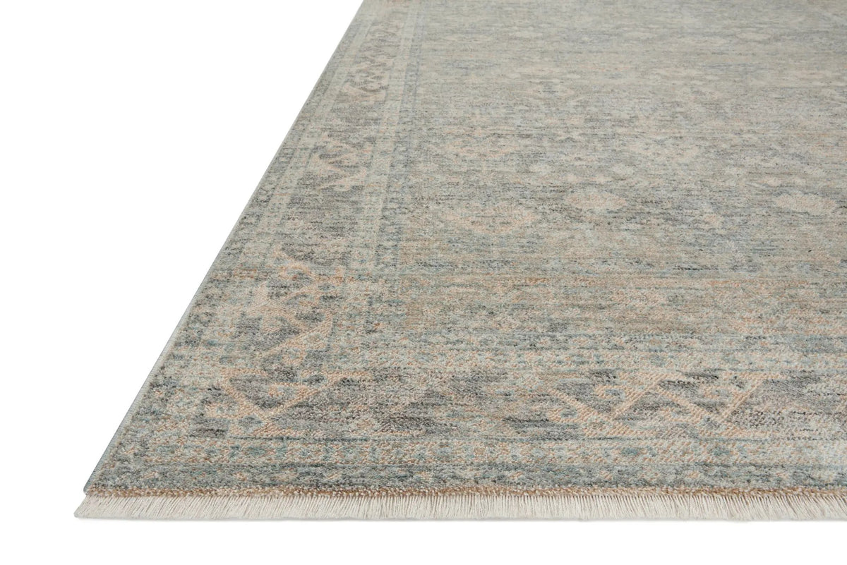 Blake BLA-01 Sky / Beige Area Rug by Angela Rose x Loloi