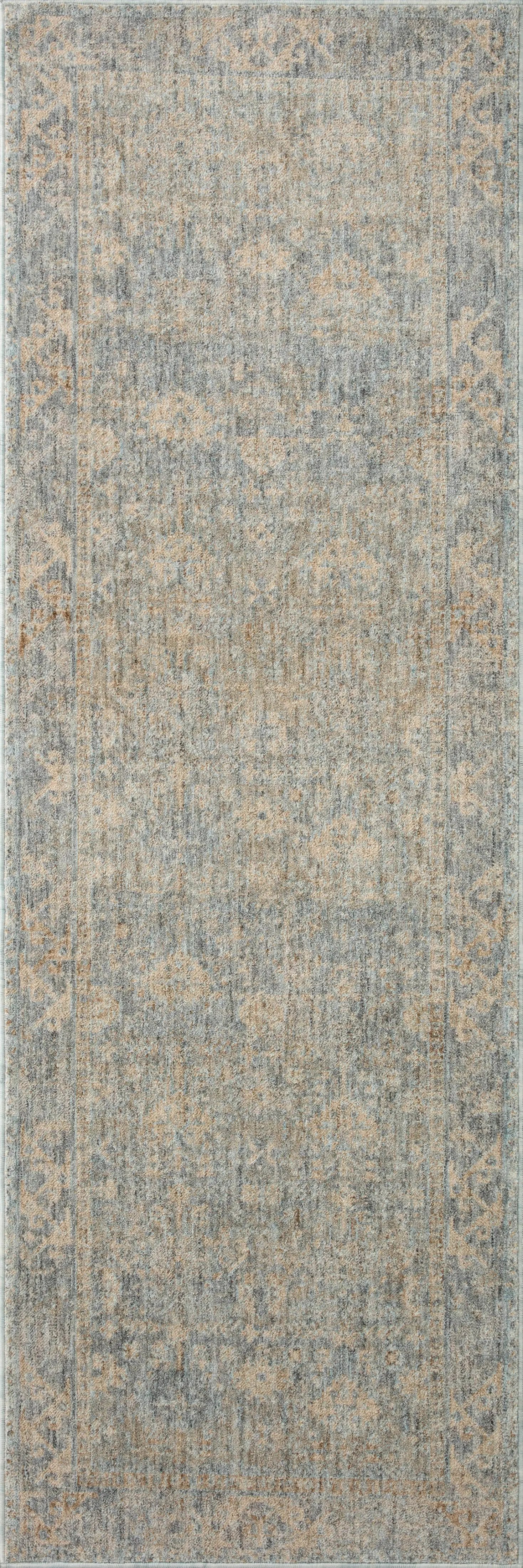 Angela Rose x Loloi Blake BLA-01 Sky / Beige Area Rug