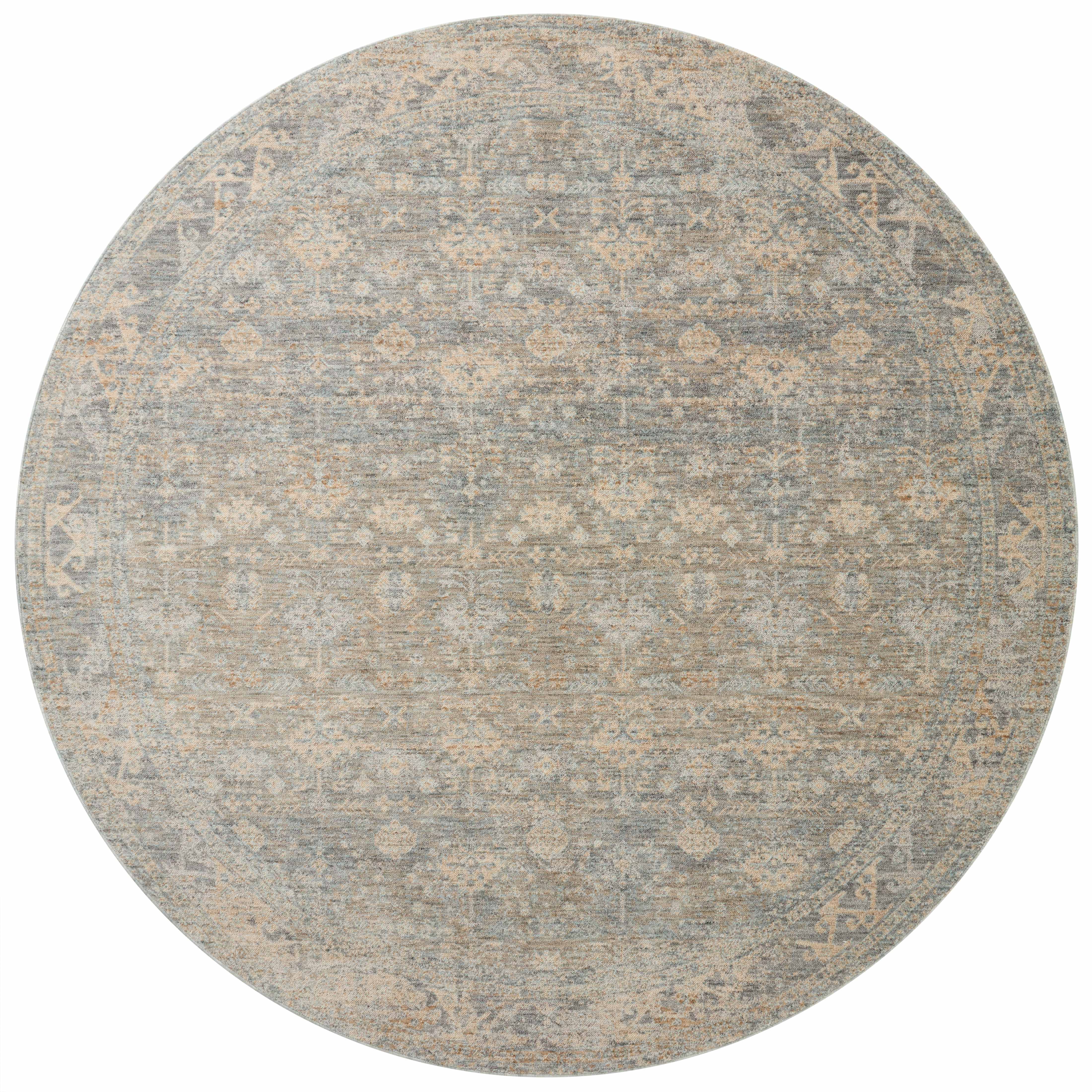 Angela Rose x Loloi Blake BLA-01 Sky / Beige Area Rug
