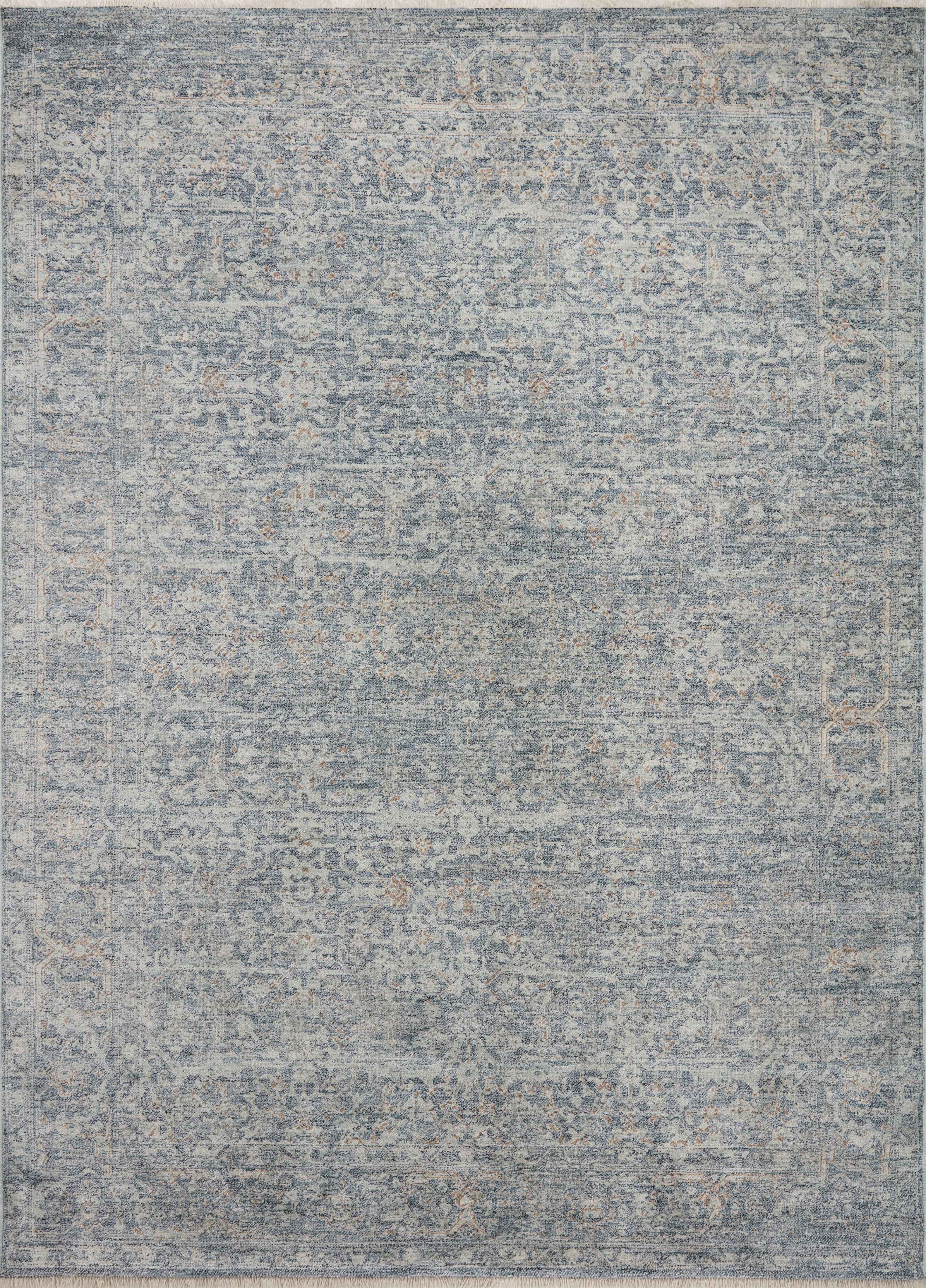 Angela Rose x Loloi Blake BLA-03 Denim / Taupe Area Rug
