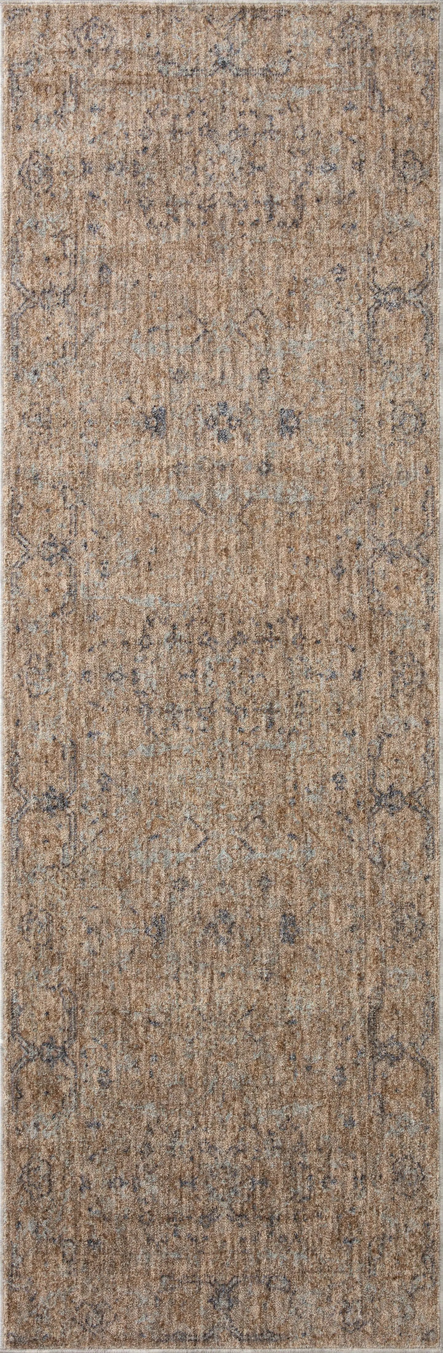 Blake BLA-03 Taupe / Blue Area Rug by Angela Rose x Loloi