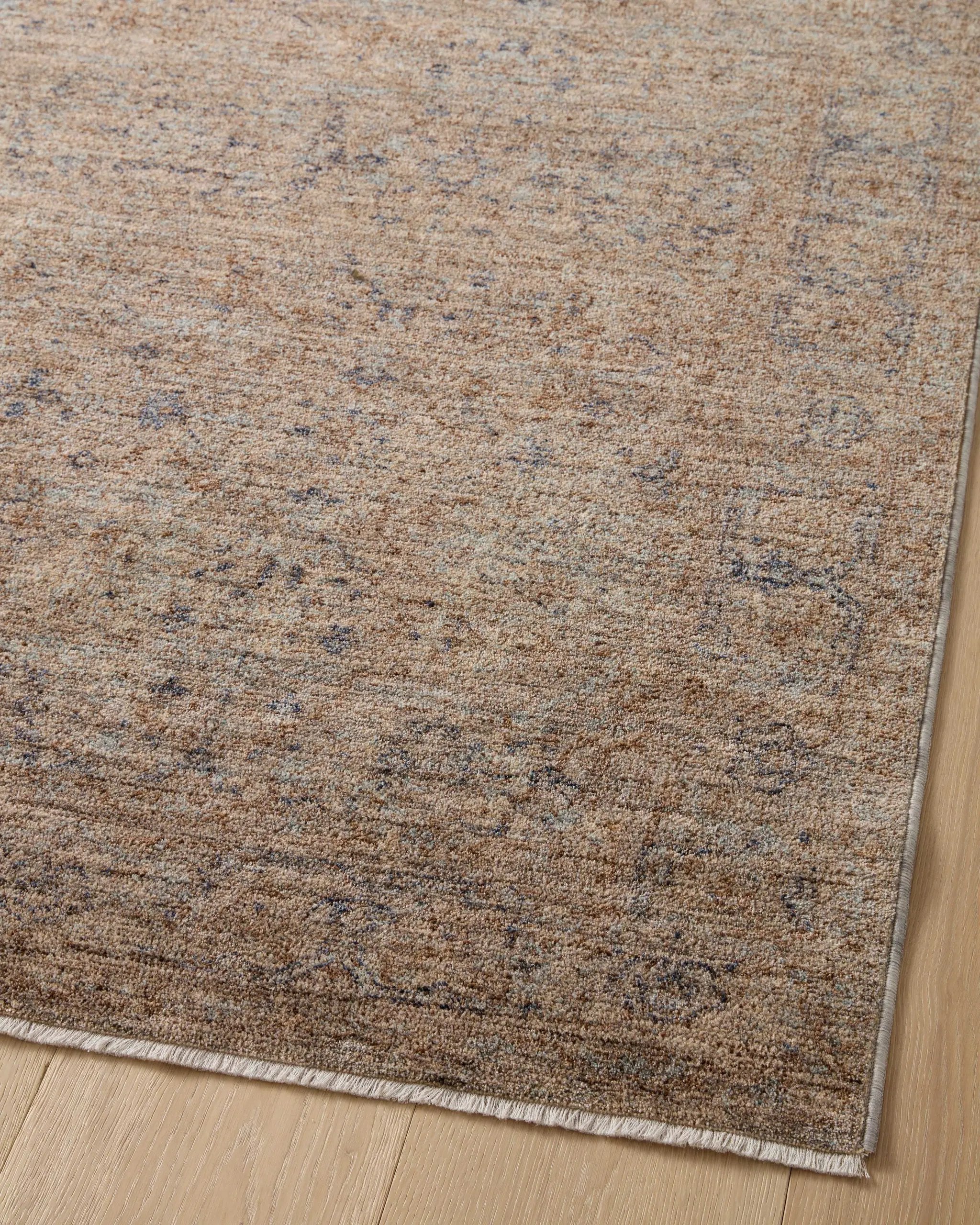 Blake BLA-03 Taupe / Blue Area Rug by Angela Rose x Loloi