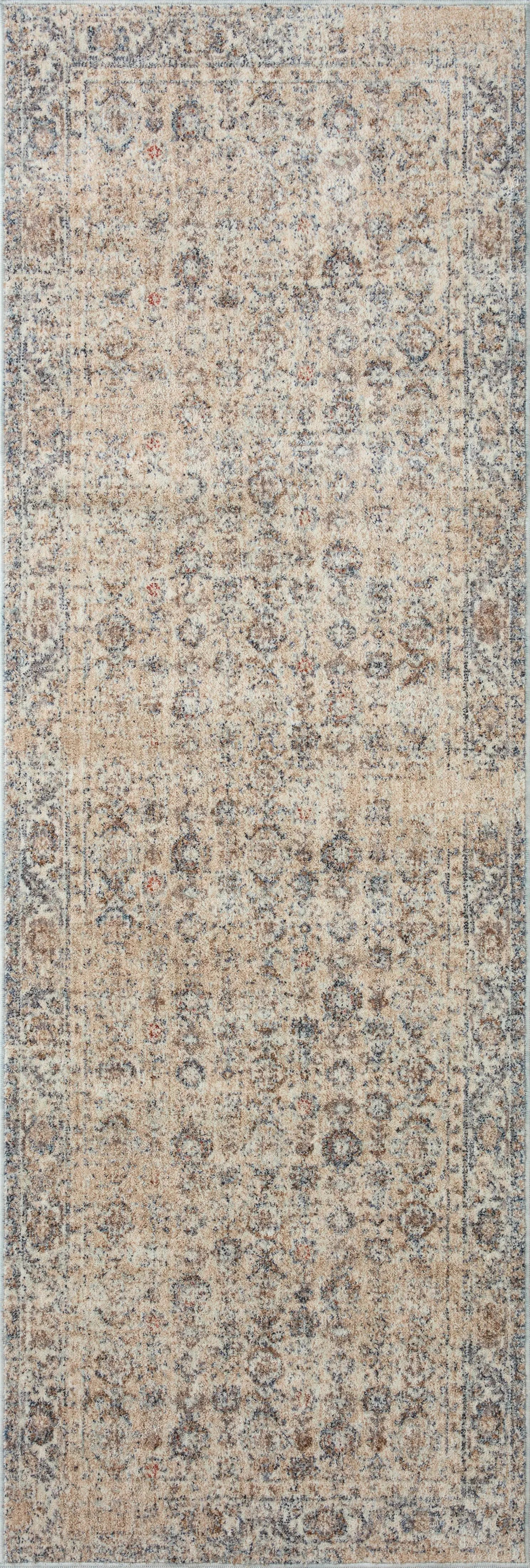 Blake BLA-04 Beige / Denim Area Rug by Angela Rose x Loloi
