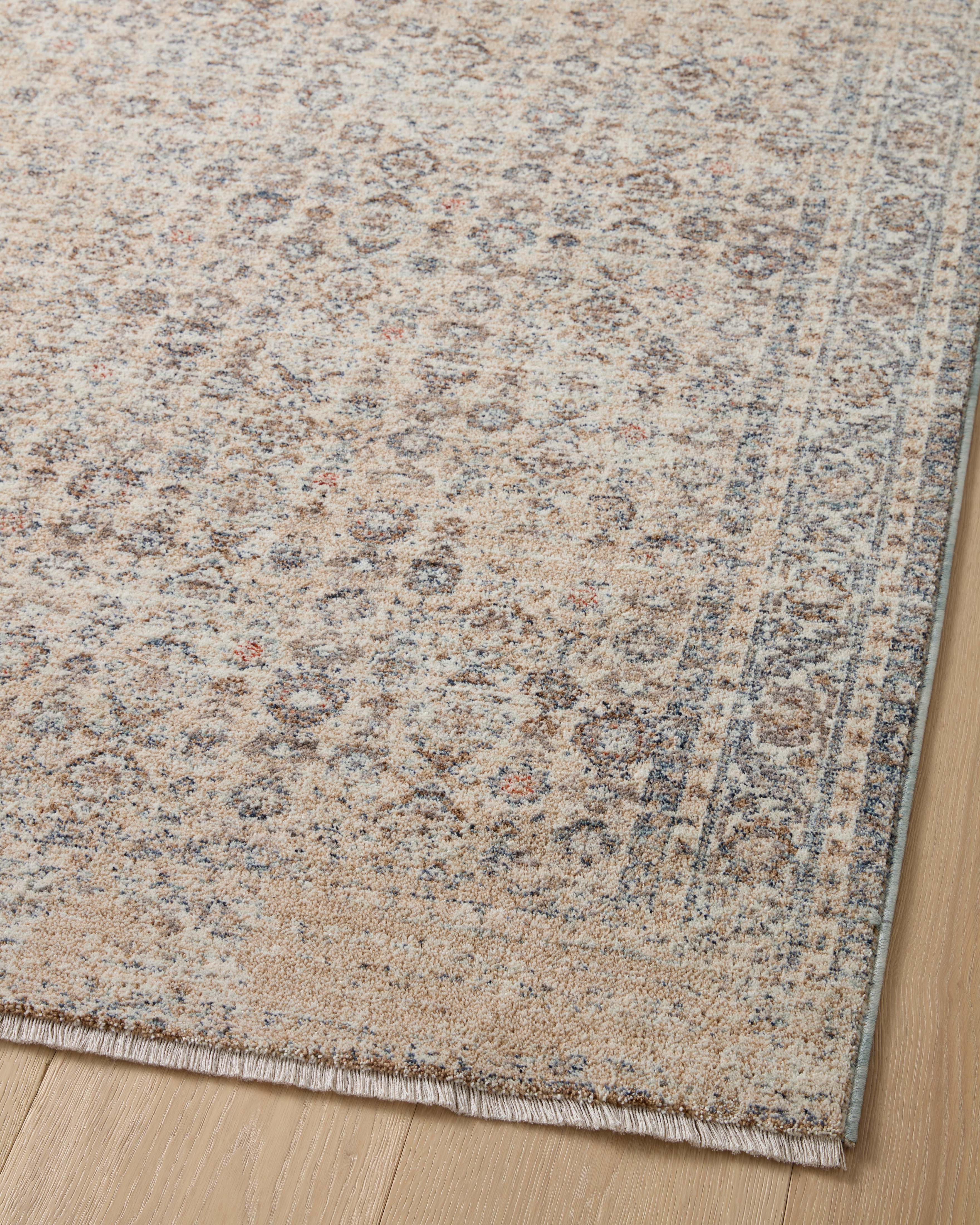 Angela Rose x Loloi Blake BLA-04 Beige / Denim Area Rug