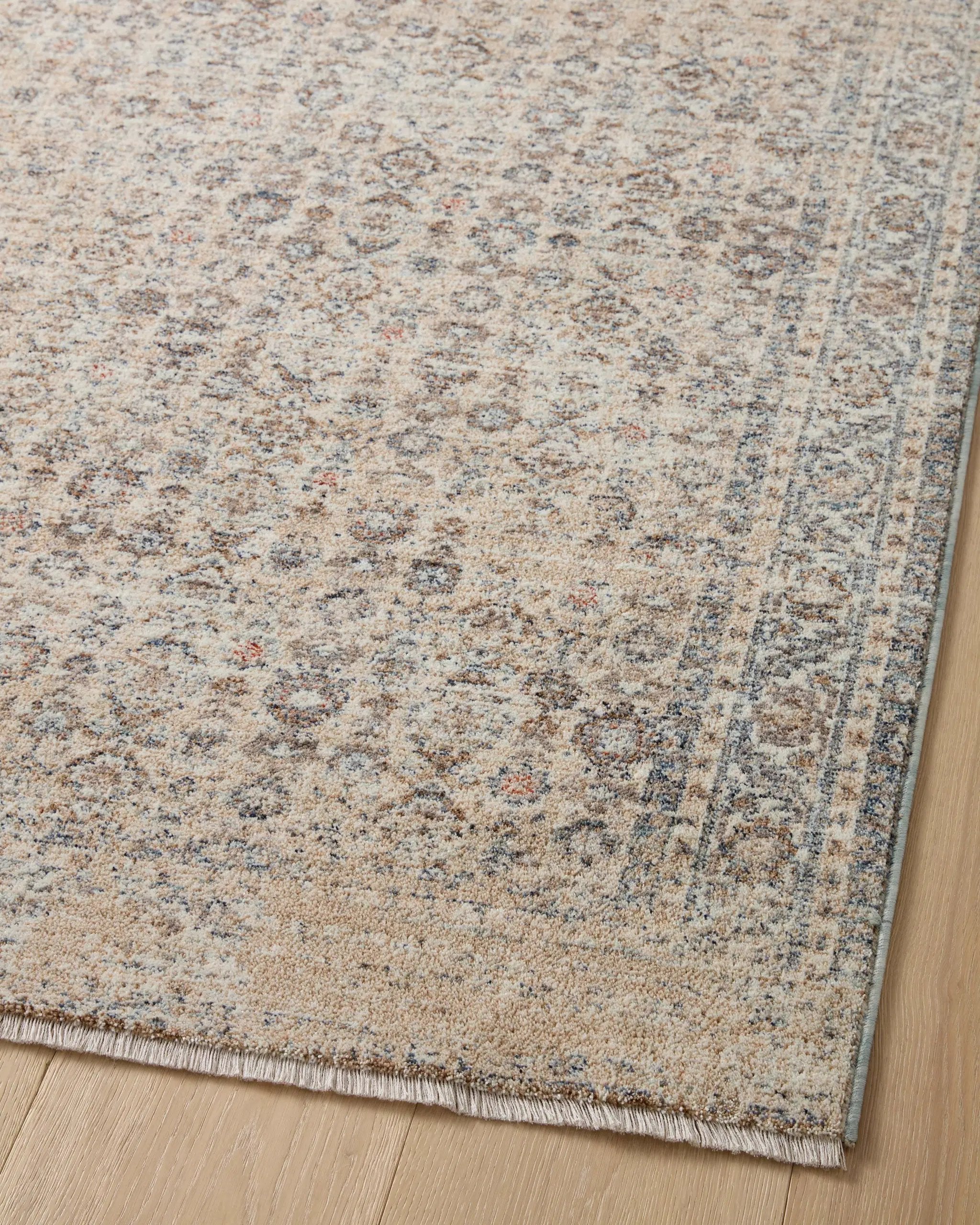 Blake BLA-04 Beige / Denim Area Rug by Angela Rose x Loloi