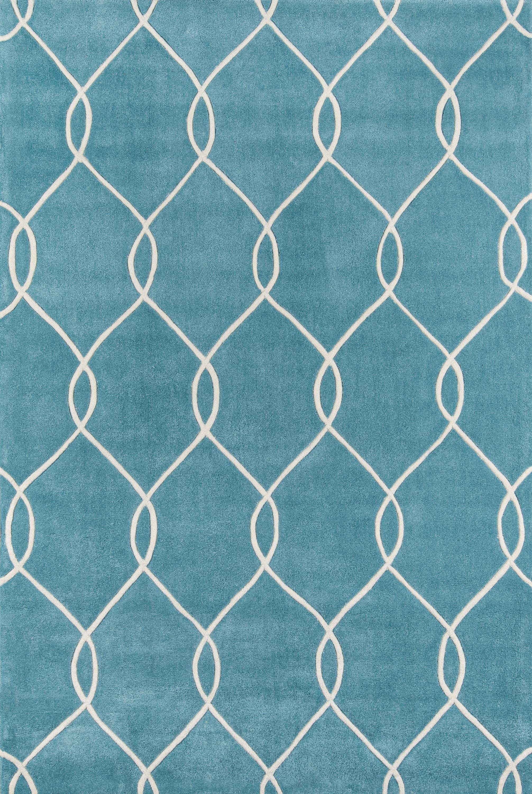 Momeni Bliss BS-12 Teal Hand Tufted Area Rug