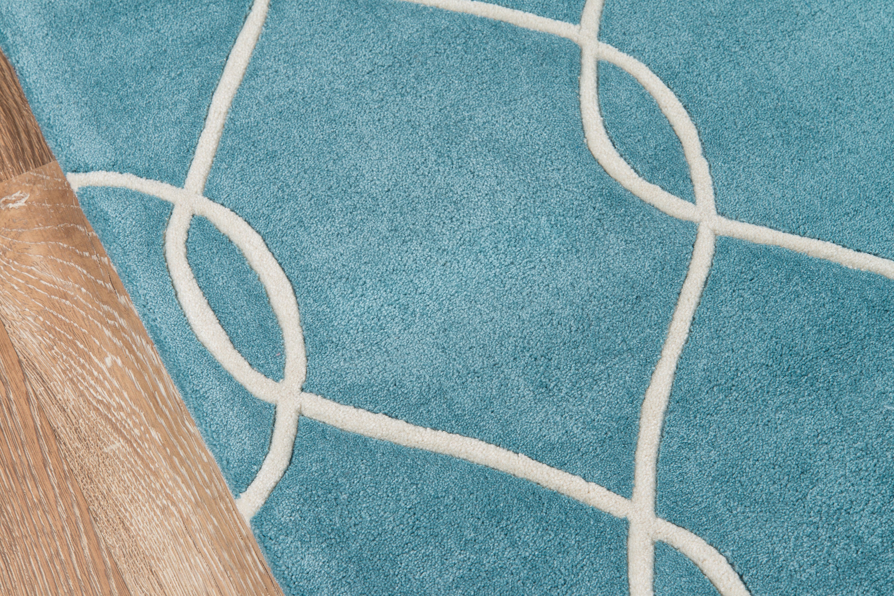 Momeni Bliss BS-12 Teal Hand Tufted Area Rug