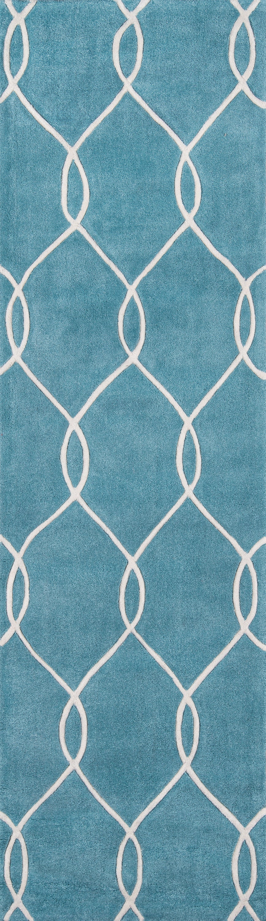 Momeni Bliss BS-12 Teal Hand Tufted Area Rug