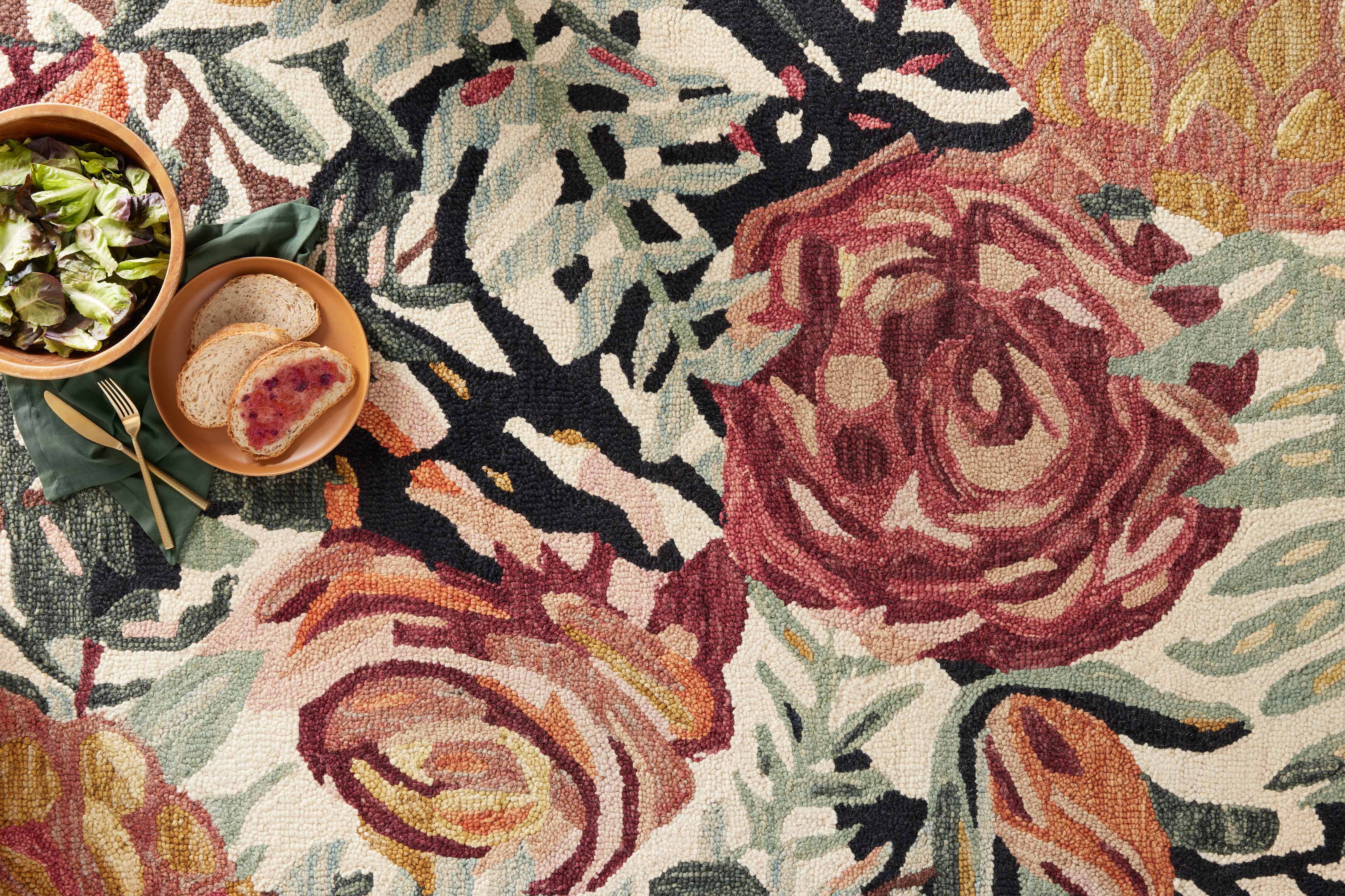 Loloi Belladonna BLM-02 Ivory / Lagoon Area Rug