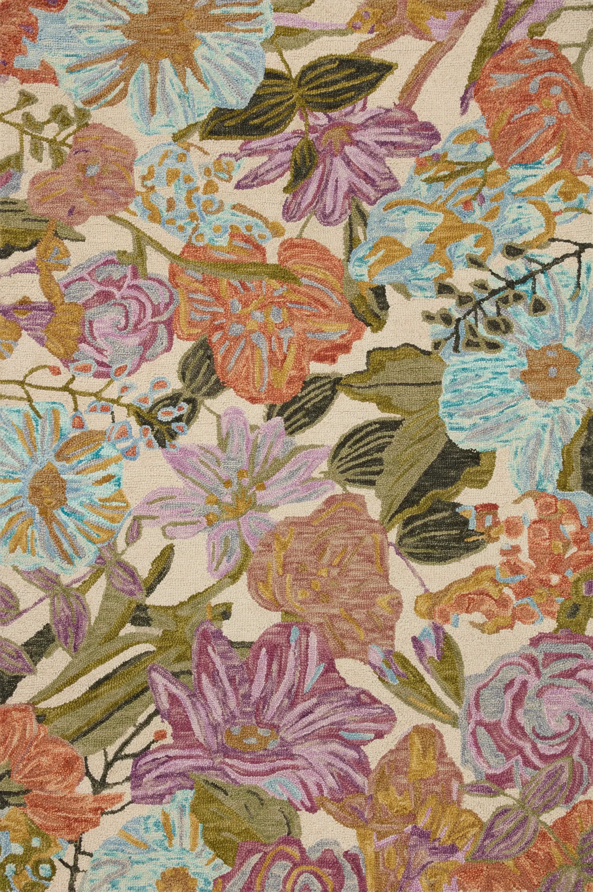 Belladonna BLM-04 Ivory / Multi Area Rug by Loloi