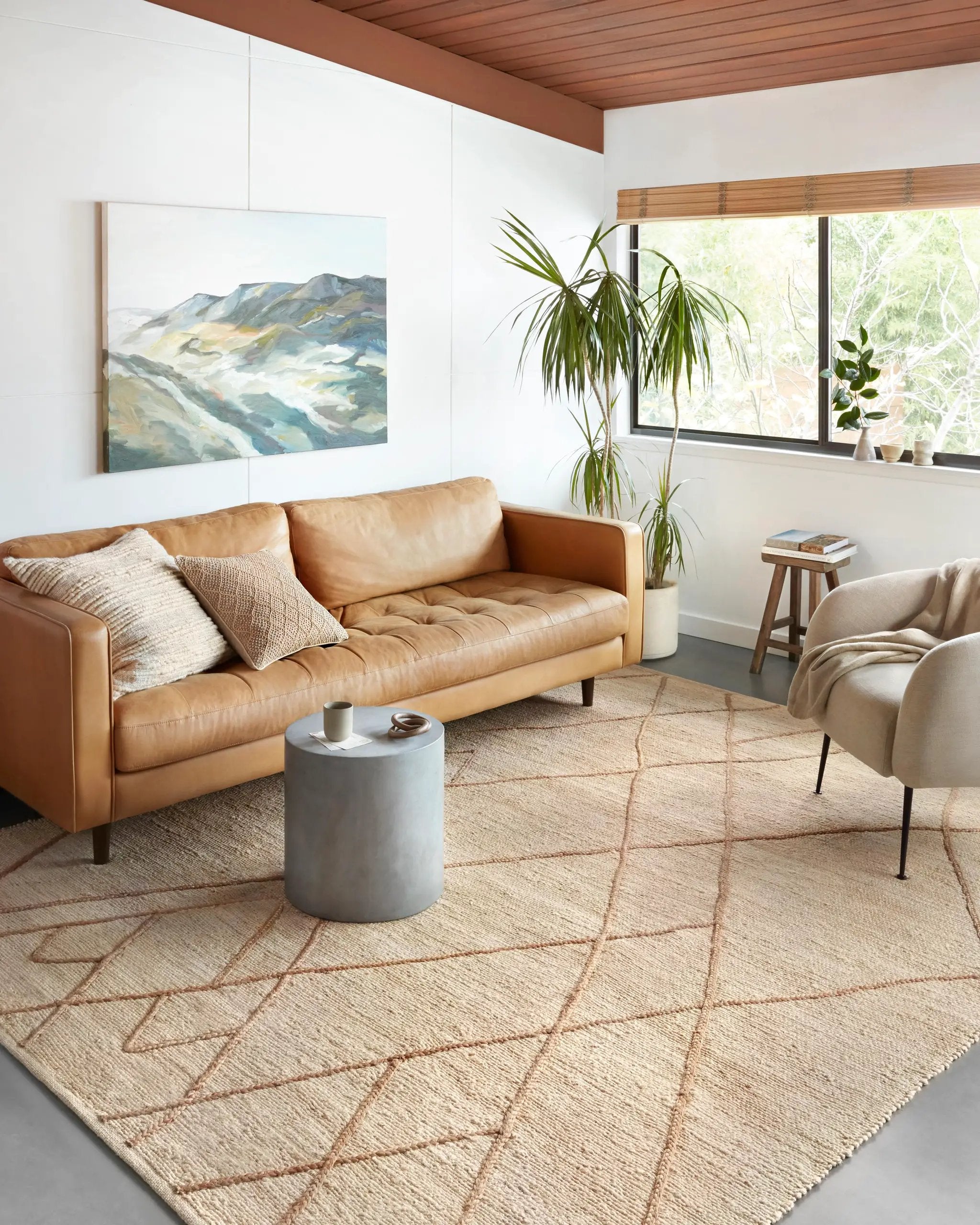 Bodhi BOD-01 Ivory / Natural Area Rug by Loloi