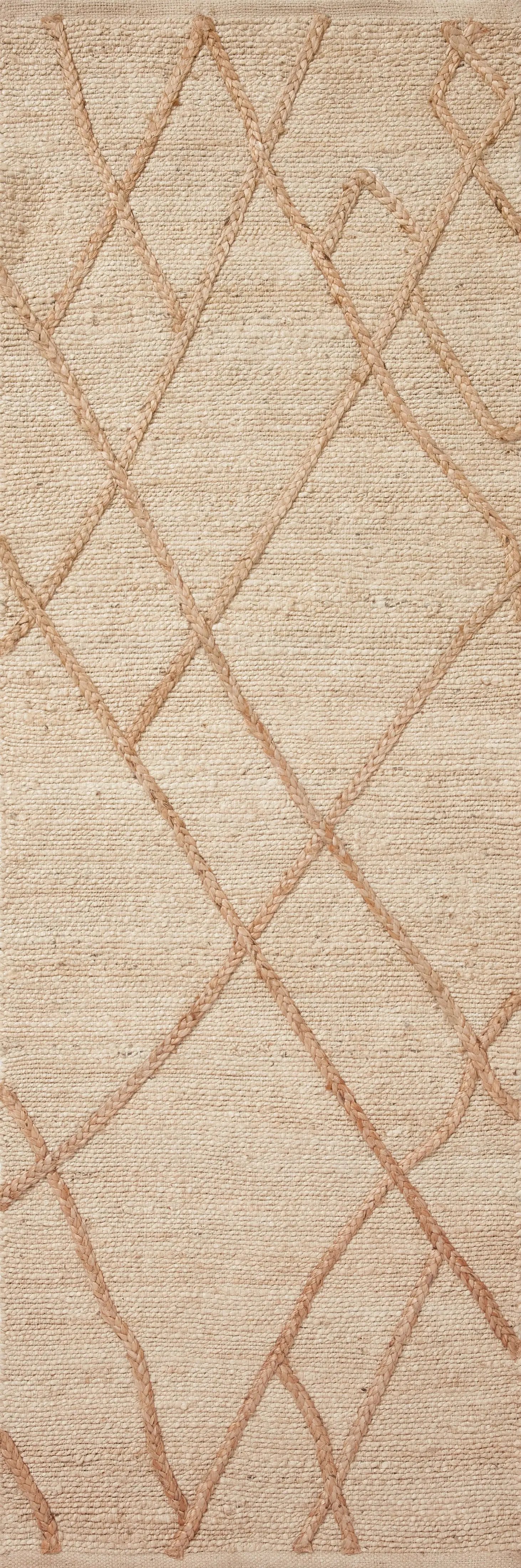 Bodhi BOD-01 Ivory / Natural Area Rug by Loloi