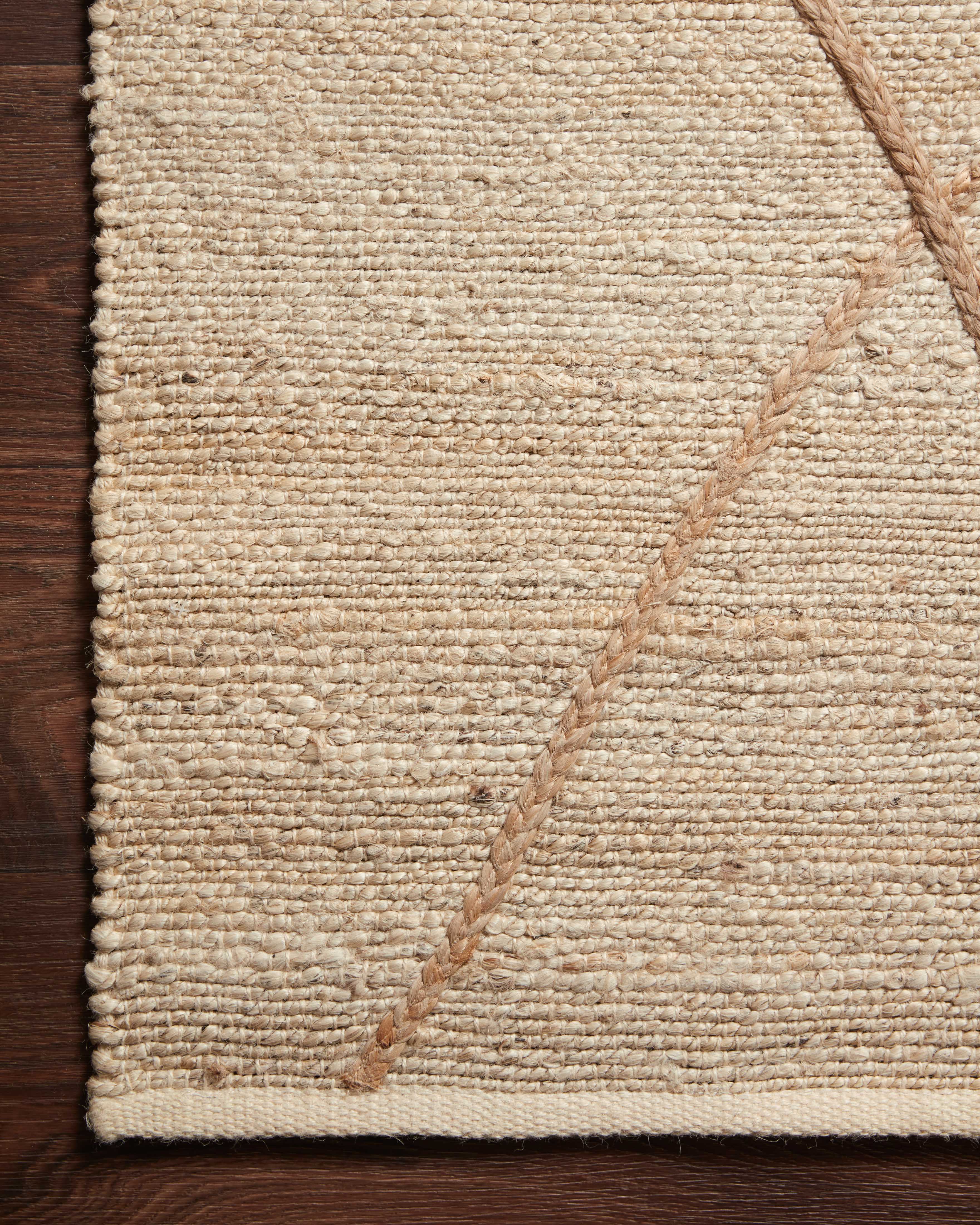 Loloi Bodhi BOD-01 Ivory / Natural Area Rug