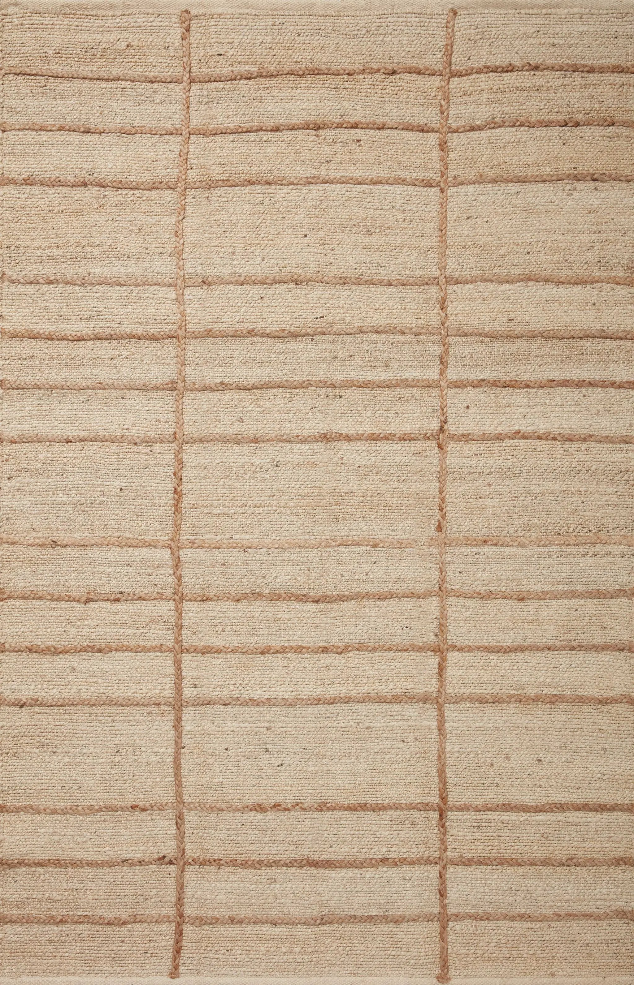 Bodhi BOD-04 Ivory / Natural Area Rug by Loloi