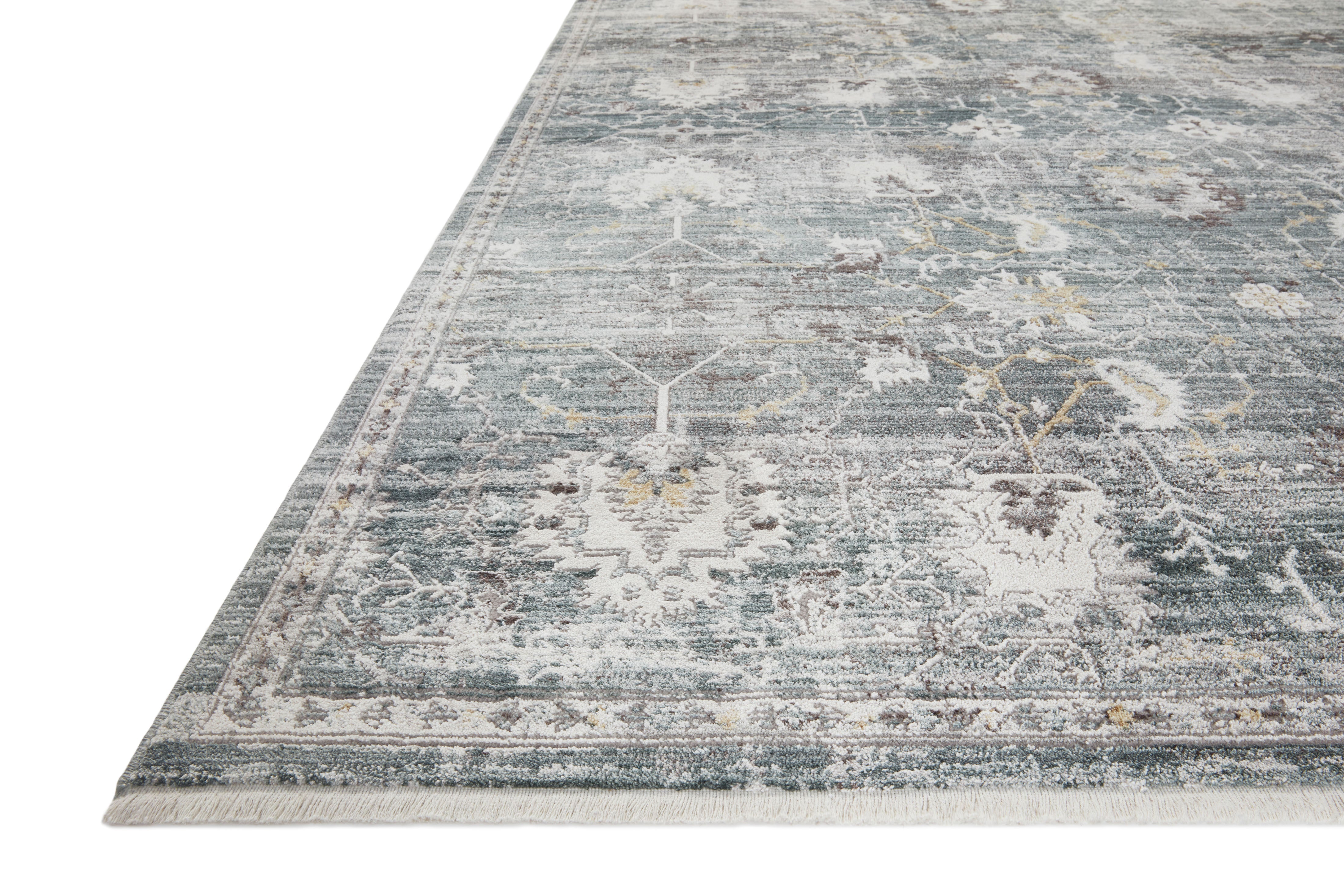Loloi Bonney BNY-03 Lagoon / Ivory Area Rug