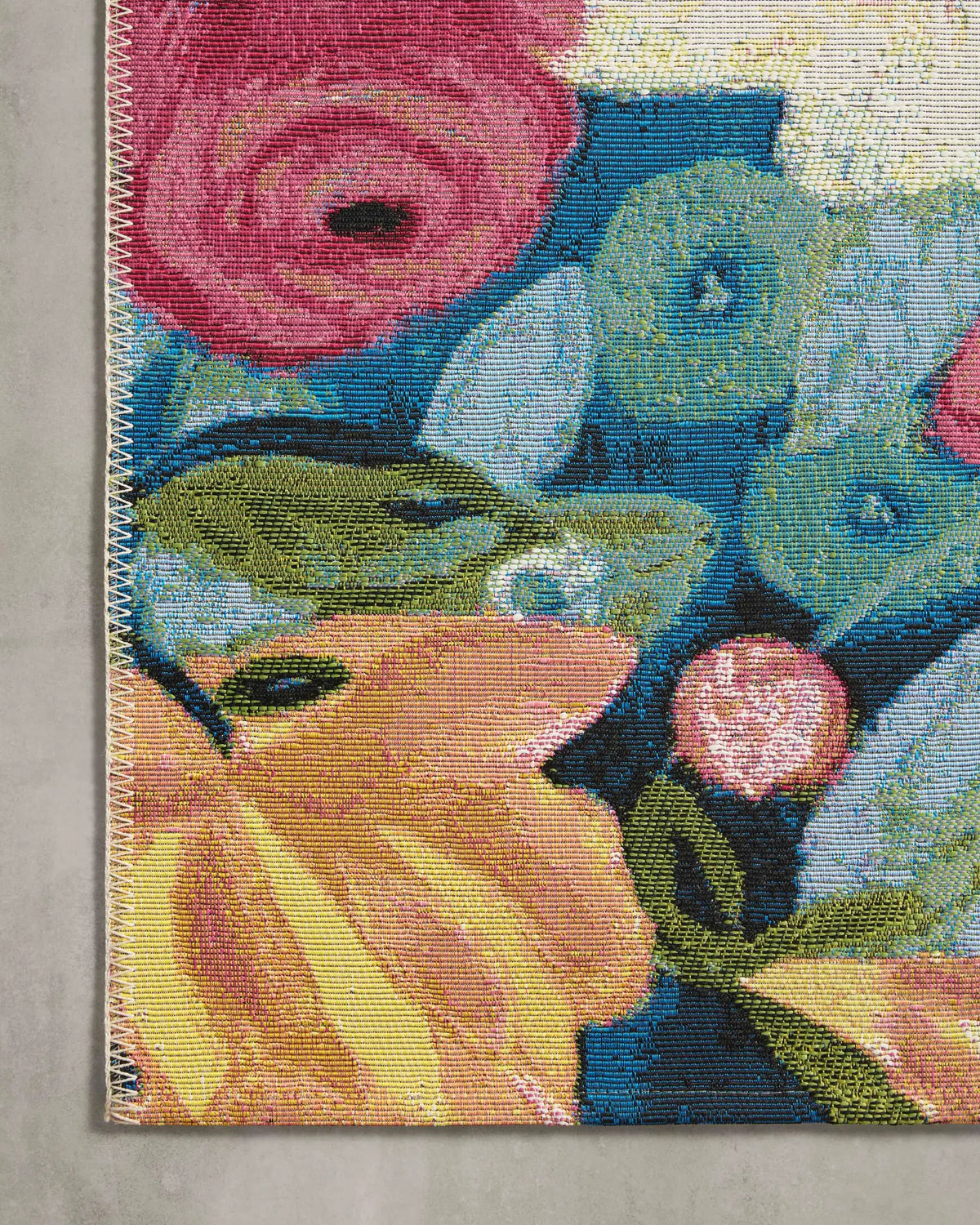 Botanical BOT-02 Navy / Multi Area Rug by Loloi