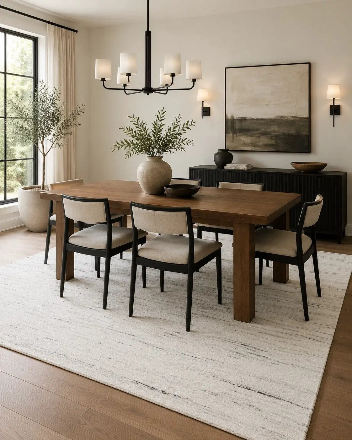 Brandt BRA-01 Ivory / Stone Area Rug by Loloi