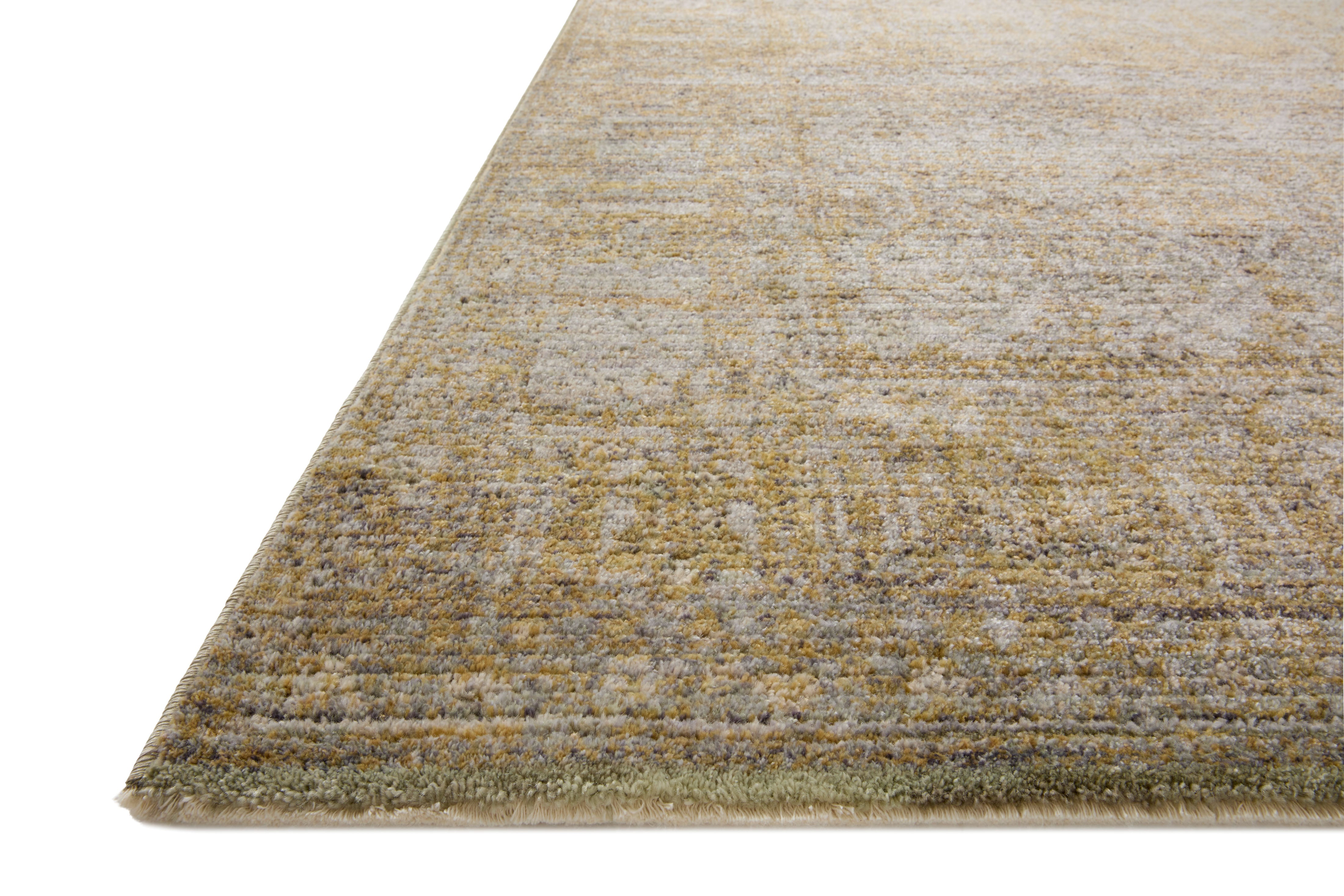 Jean Stoffer x Loloi Bradbury BRU-02 Dove / Gold Area Rug