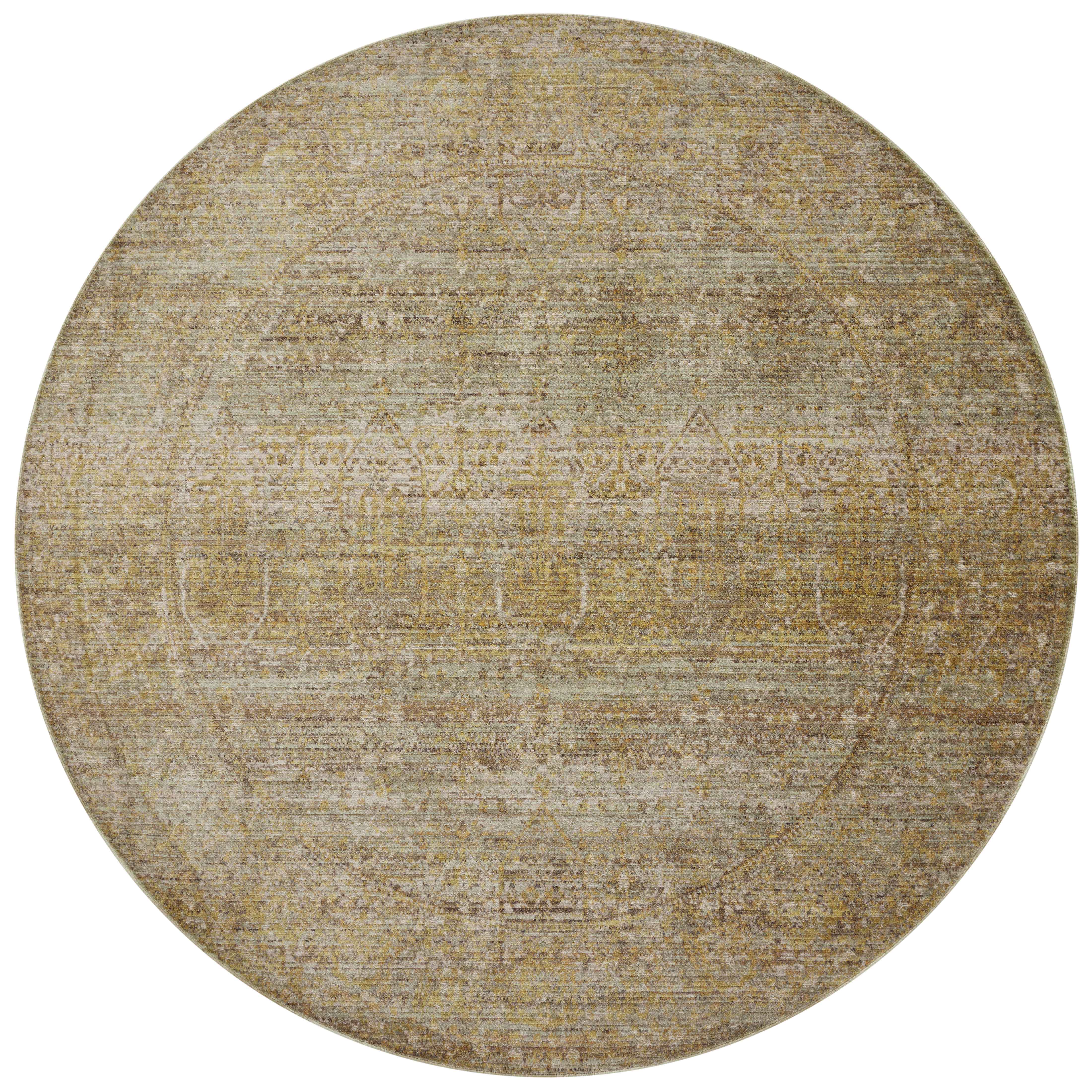 Jean Stoffer x Loloi Bradbury BRU-02 Dove / Gold Area Rug