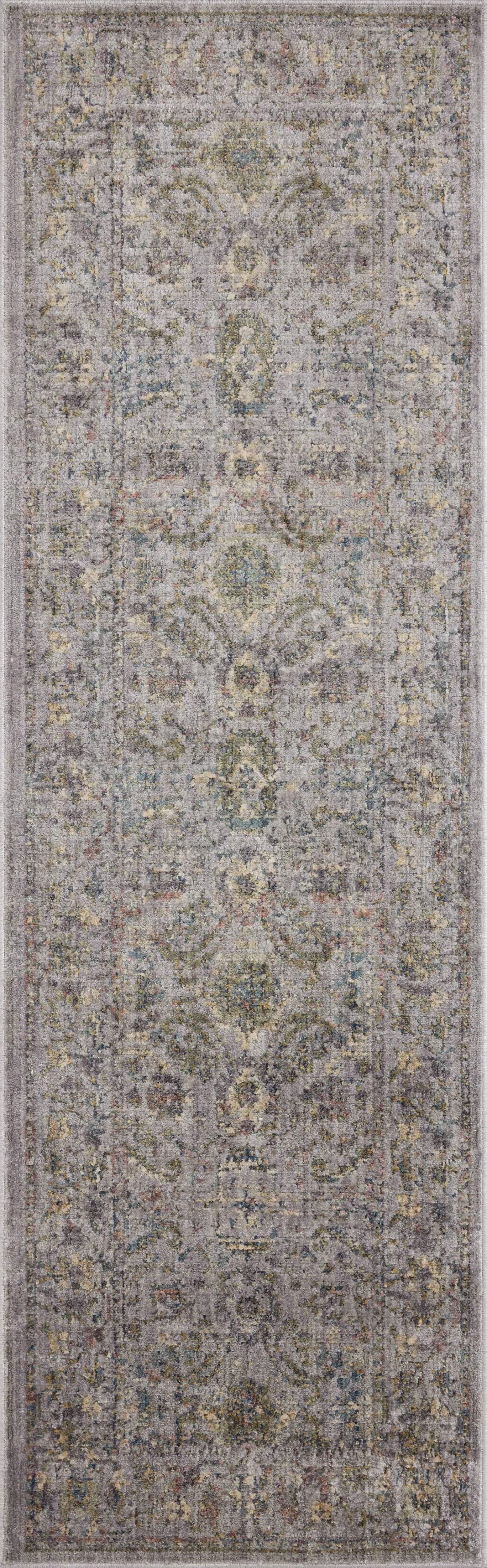 Bradbury BRU-04 Grey / Multi Area Rug by Jean Stoffer x Loloi