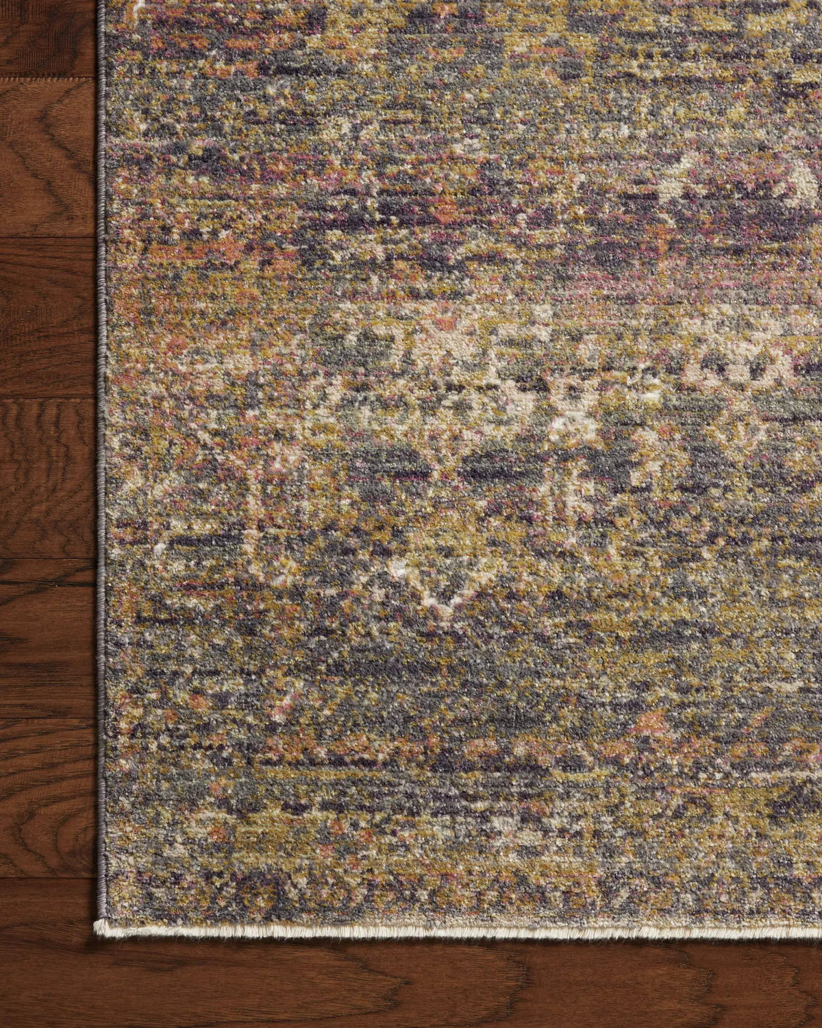 Bradbury BRU-05 Ink / Multi Area Rug by Jean Stoffer x Loloi