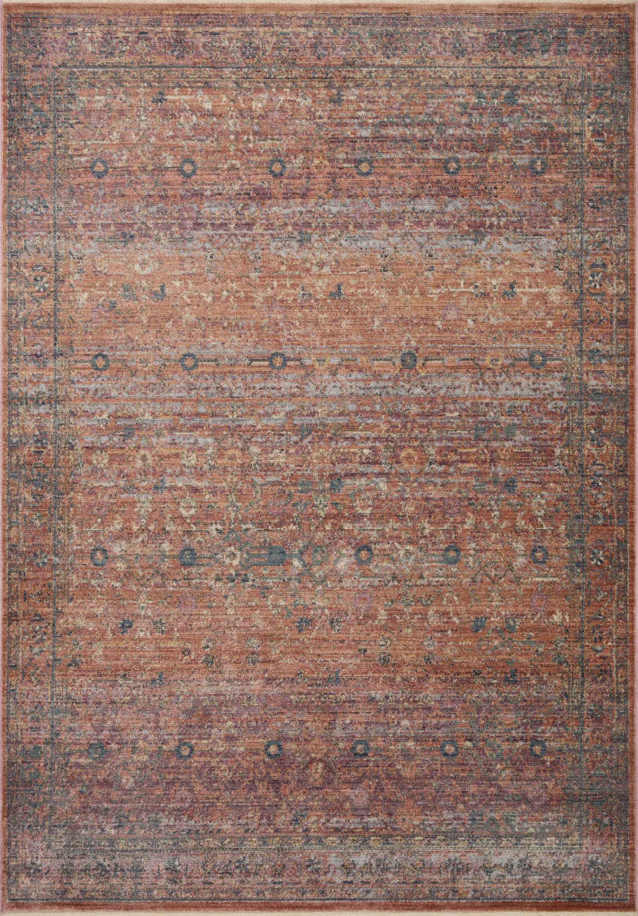 Bradbury BRU-06 Sunset / Multi Area Rug by Jean Stoffer x Loloi