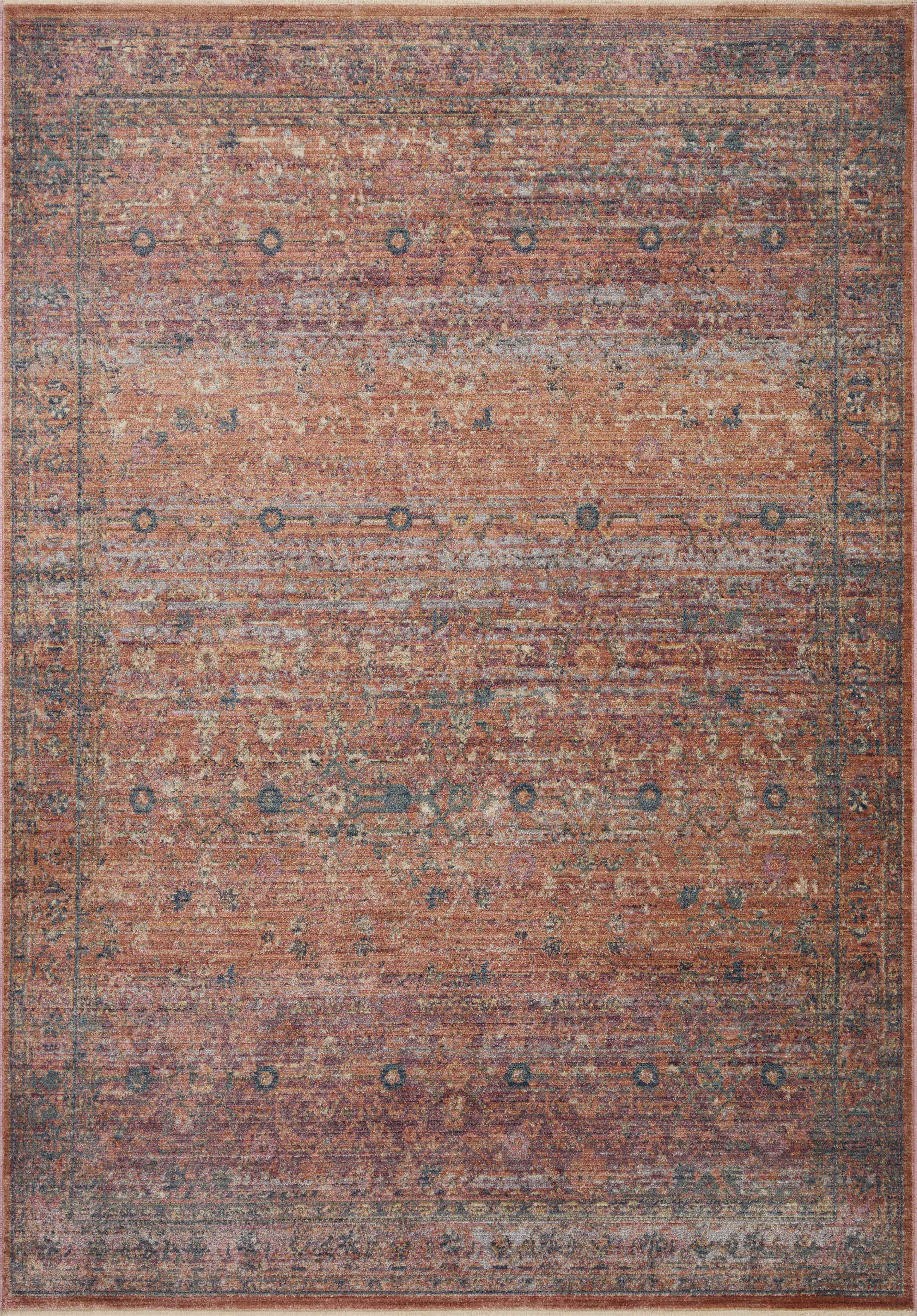 Jean Stoffer x Loloi Bradbury BRU-06 Sunset / Multi Area Rug