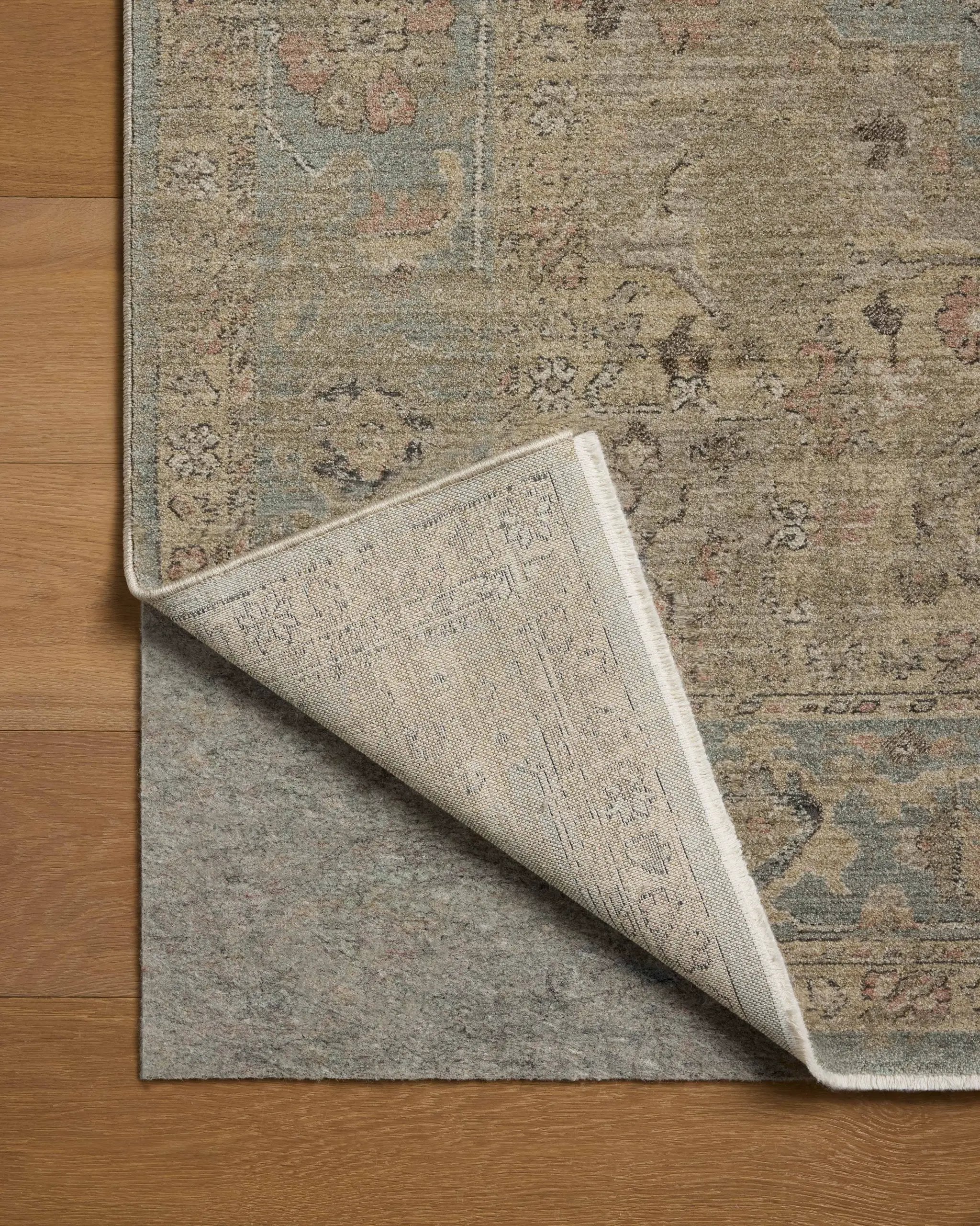 Briar BRR-01 Sky / Moss Area Rug by Loloi