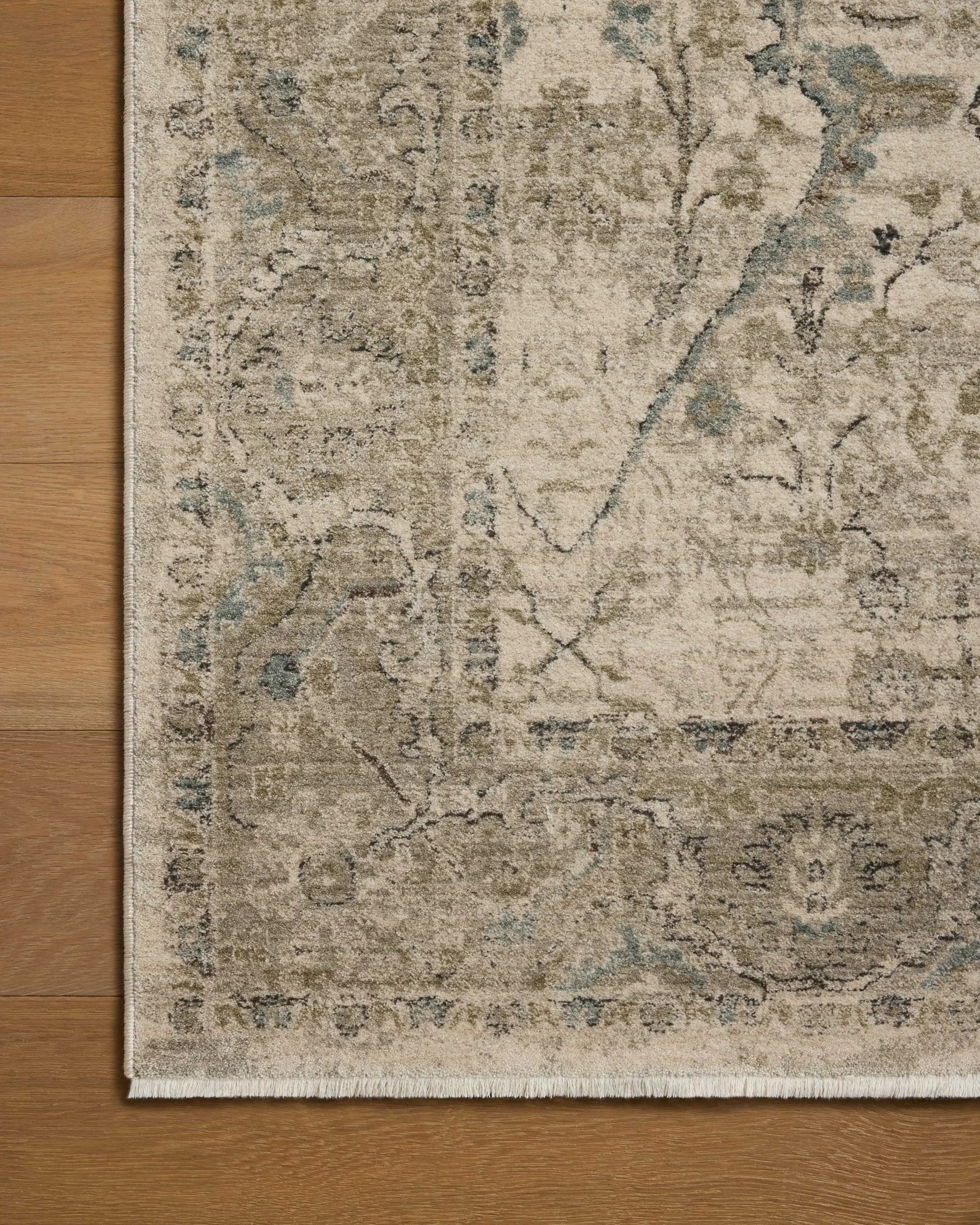 Briar BRR-02 Ivory / Sage Area Rug by Loloi