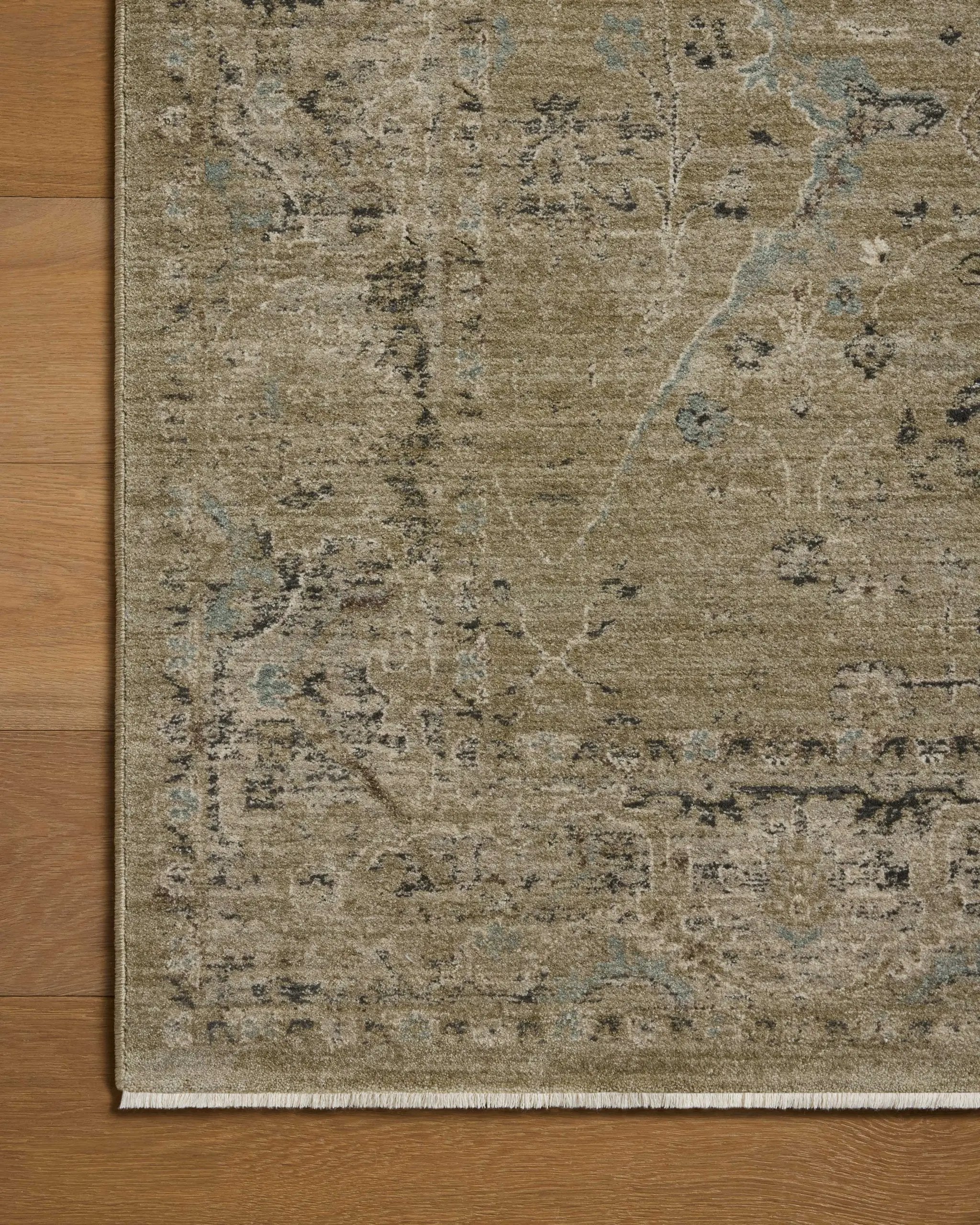 Briar BRR-02 Olive / Stone Area Rug by Loloi