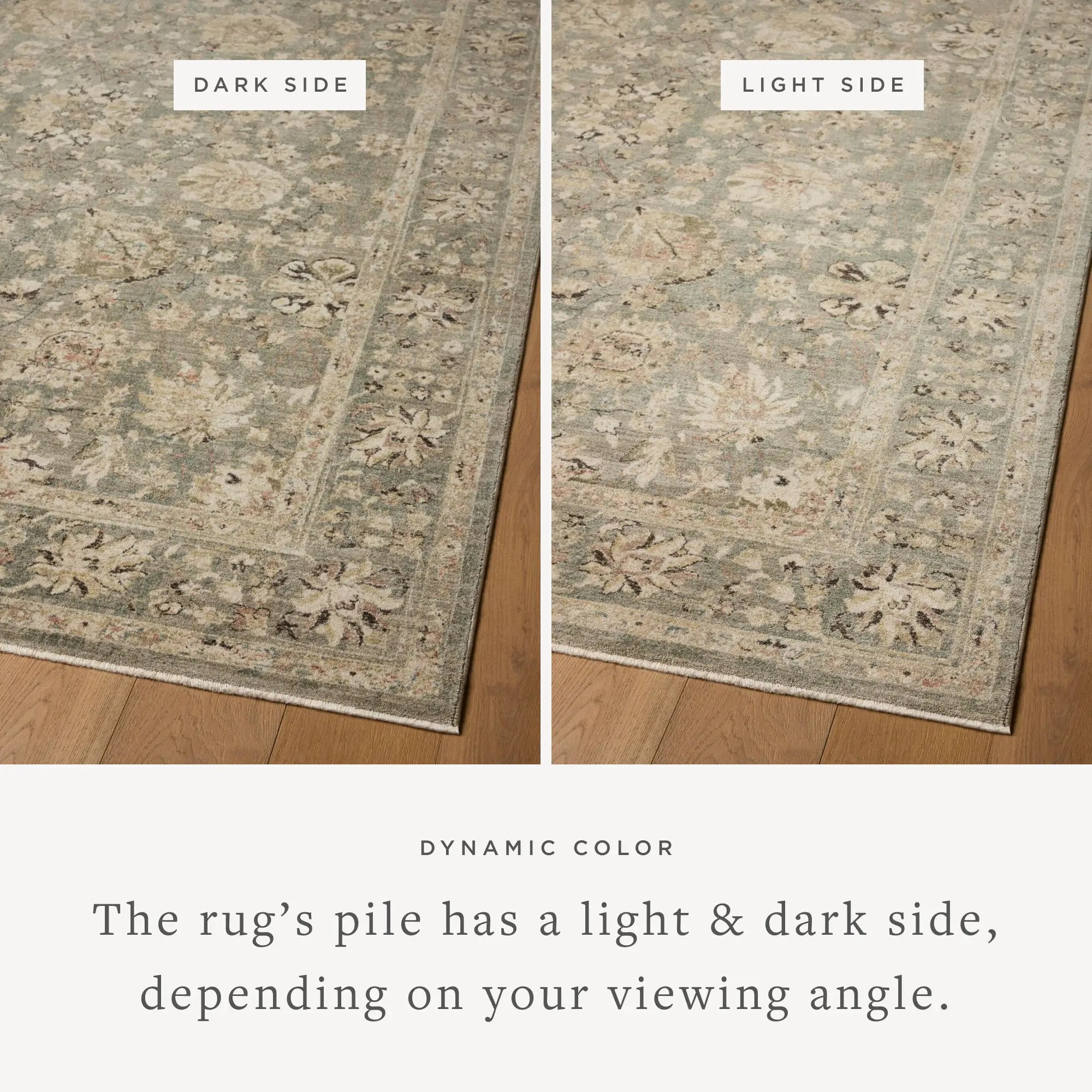 Briar BRR-05 Fog / Sand Area Rug by Loloi
