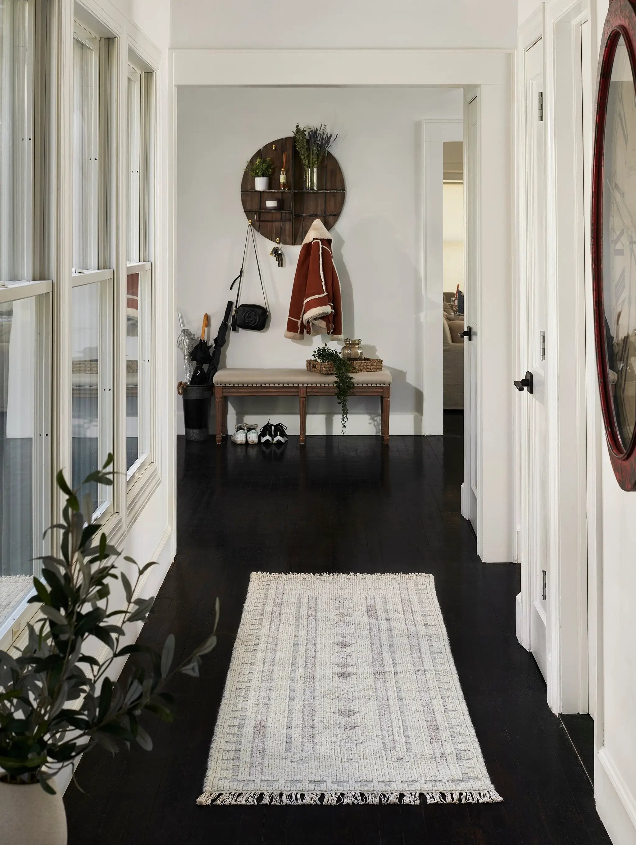 Bristol BRS-4 Ivory Area Rug by Momeni