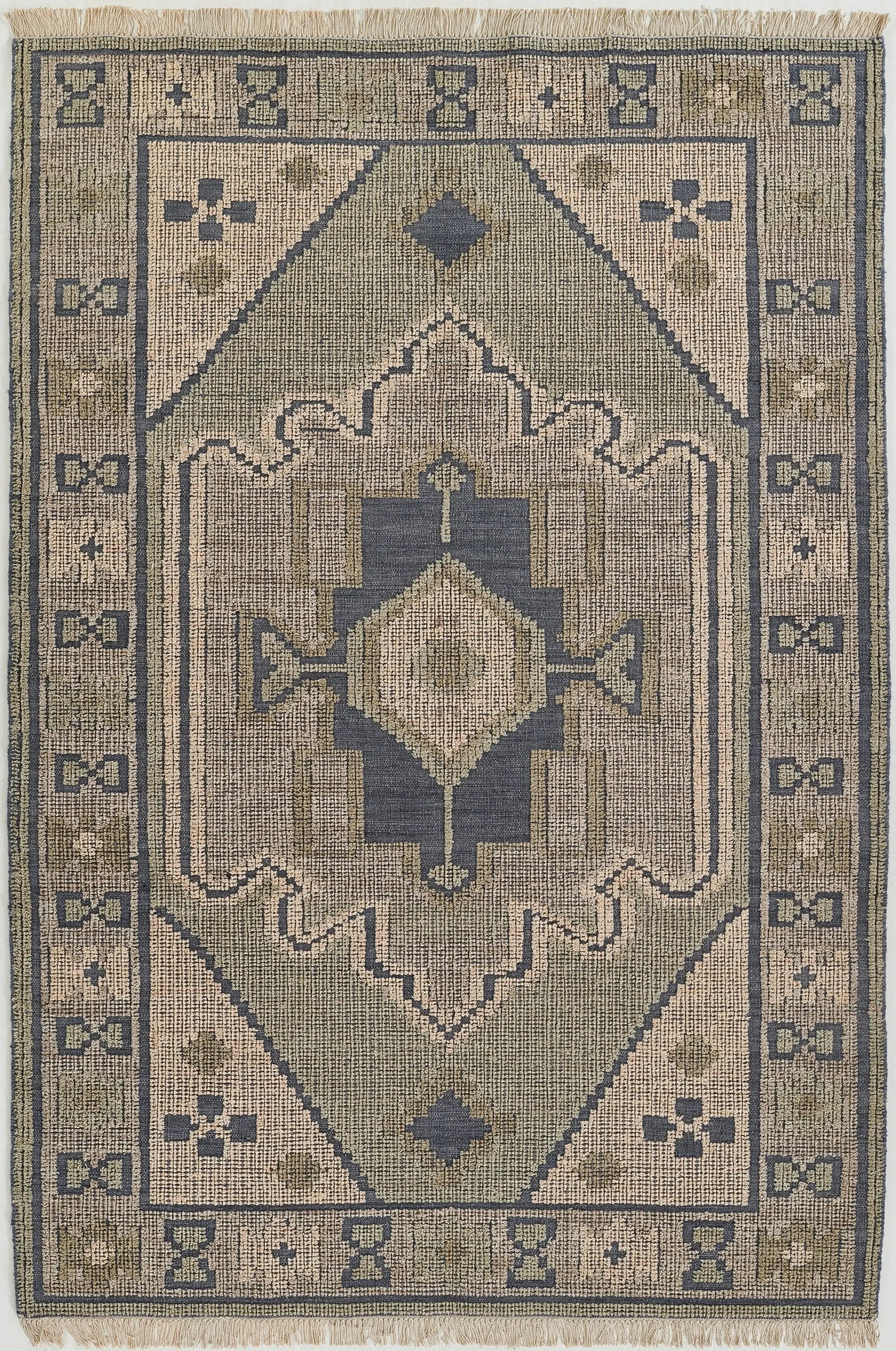 Bristol BRS-9 Blue Area Rug by Momeni