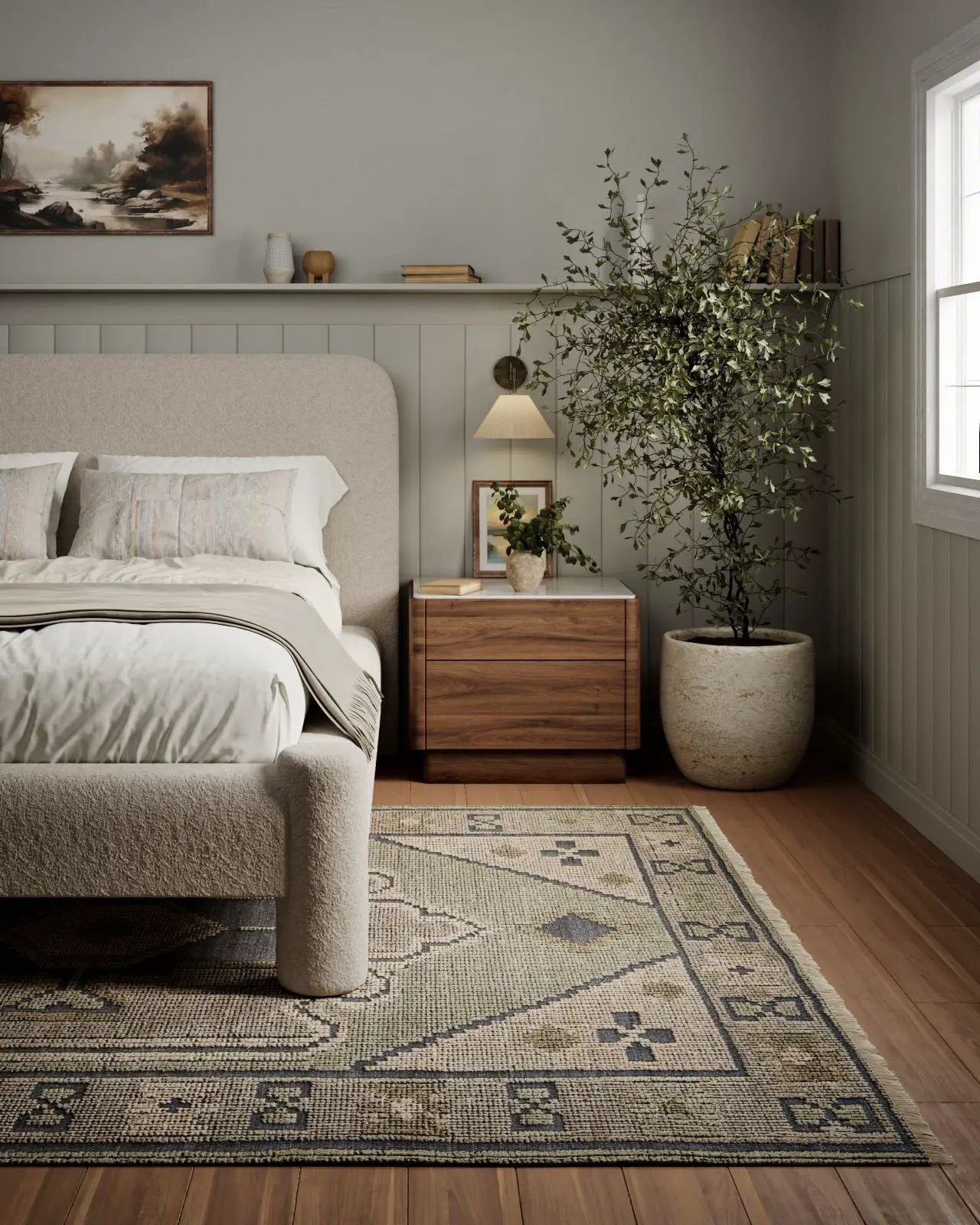 Bristol BRS-9 Blue Area Rug by Momeni