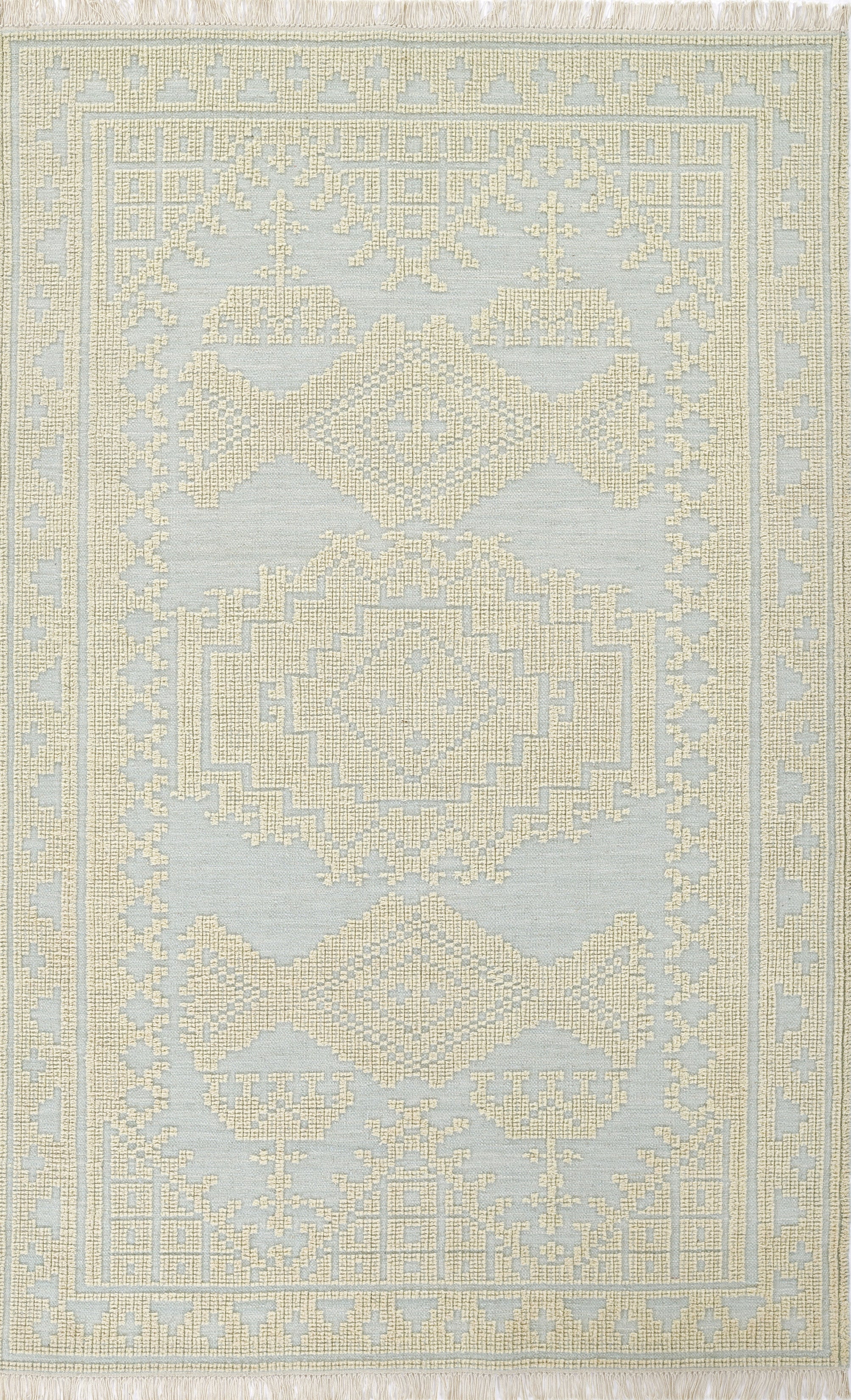 Momeni Bristol BRS-10 Blue Hand Woven Area Rug