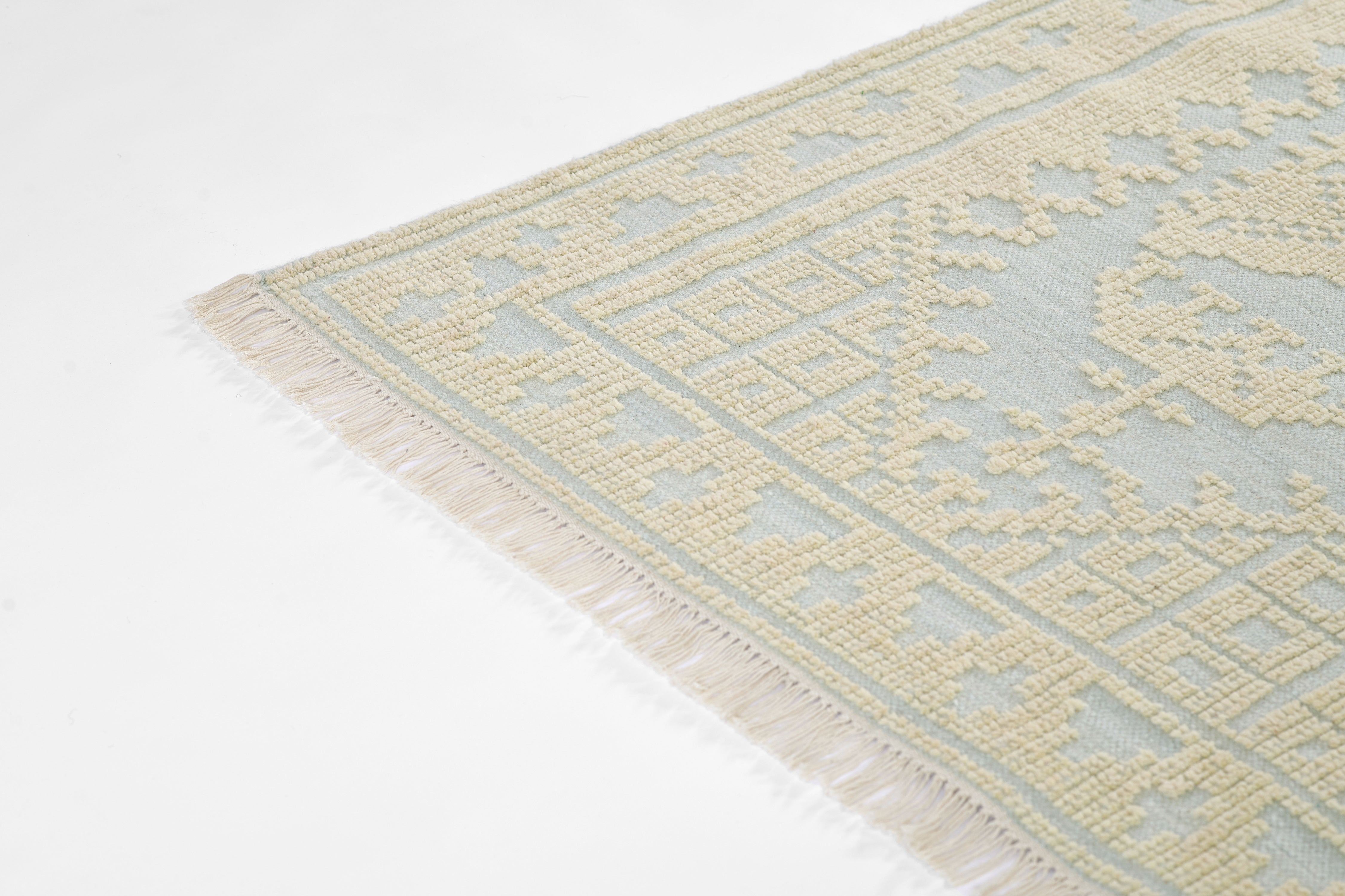 Momeni Bristol BRS-10 Blue Hand Woven Area Rug