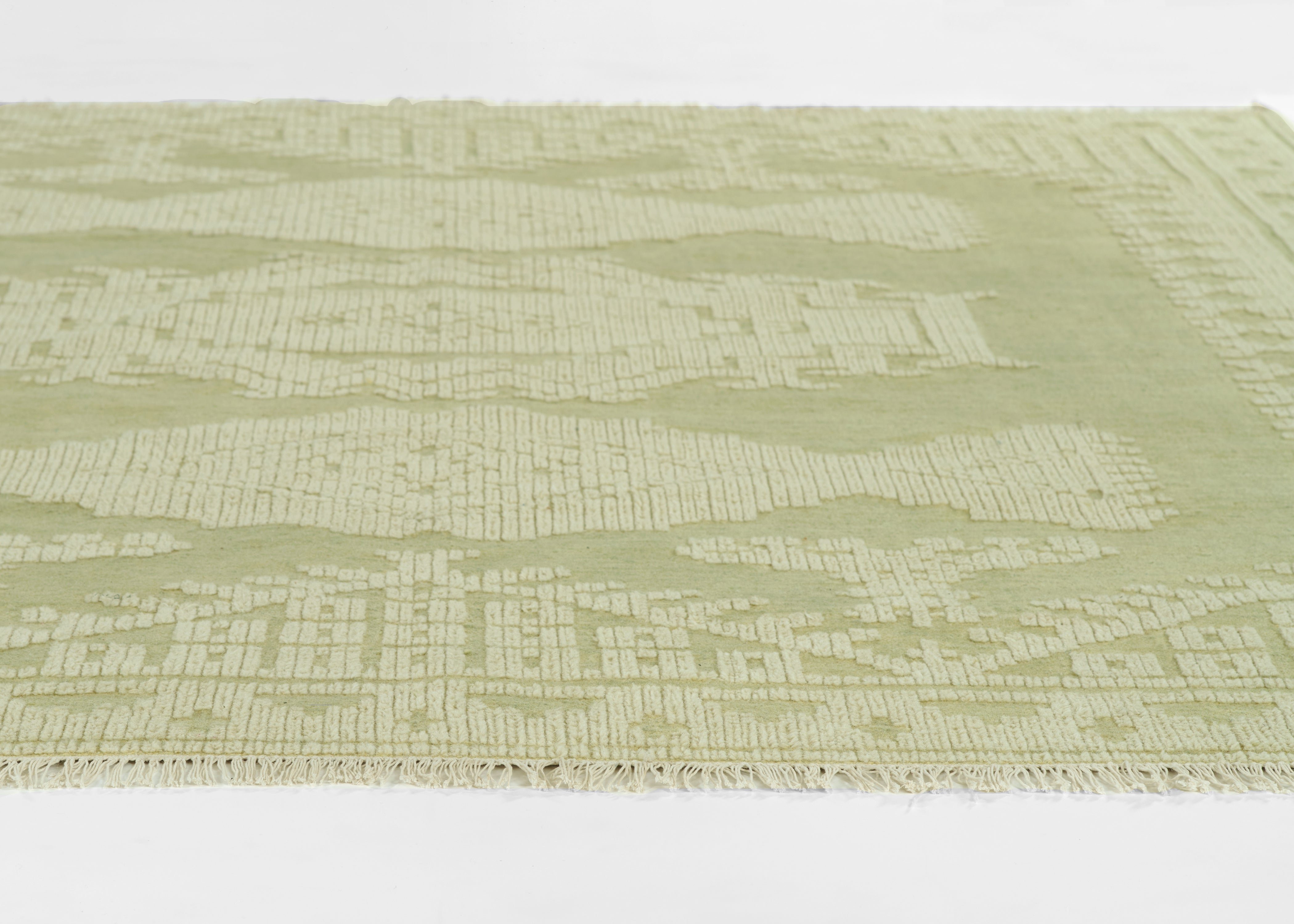 Momeni Bristol BRS-10 Green Hand Woven Area Rug